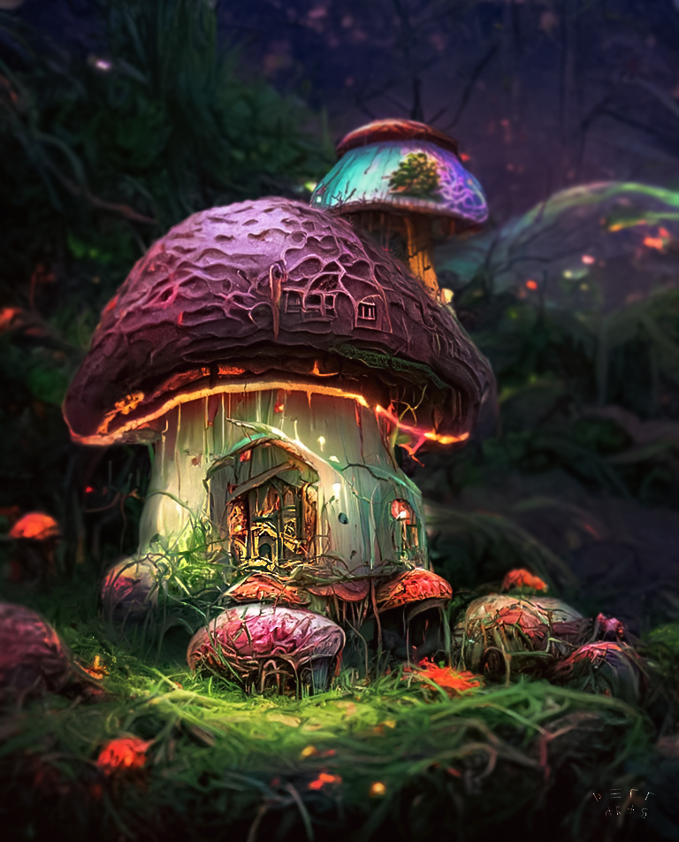 The Wizards Magical Mushrooms