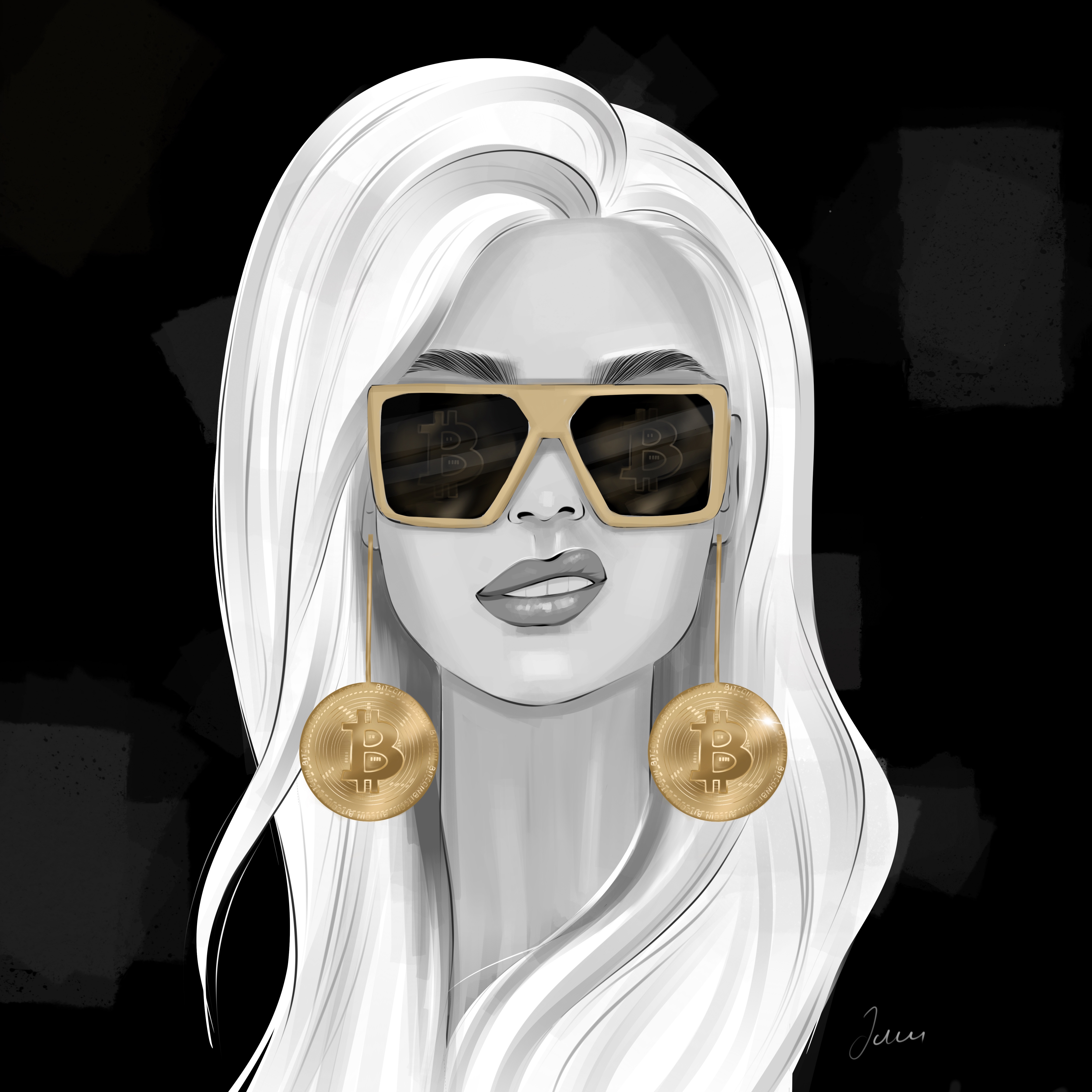 Bitcoin girl | Foundation