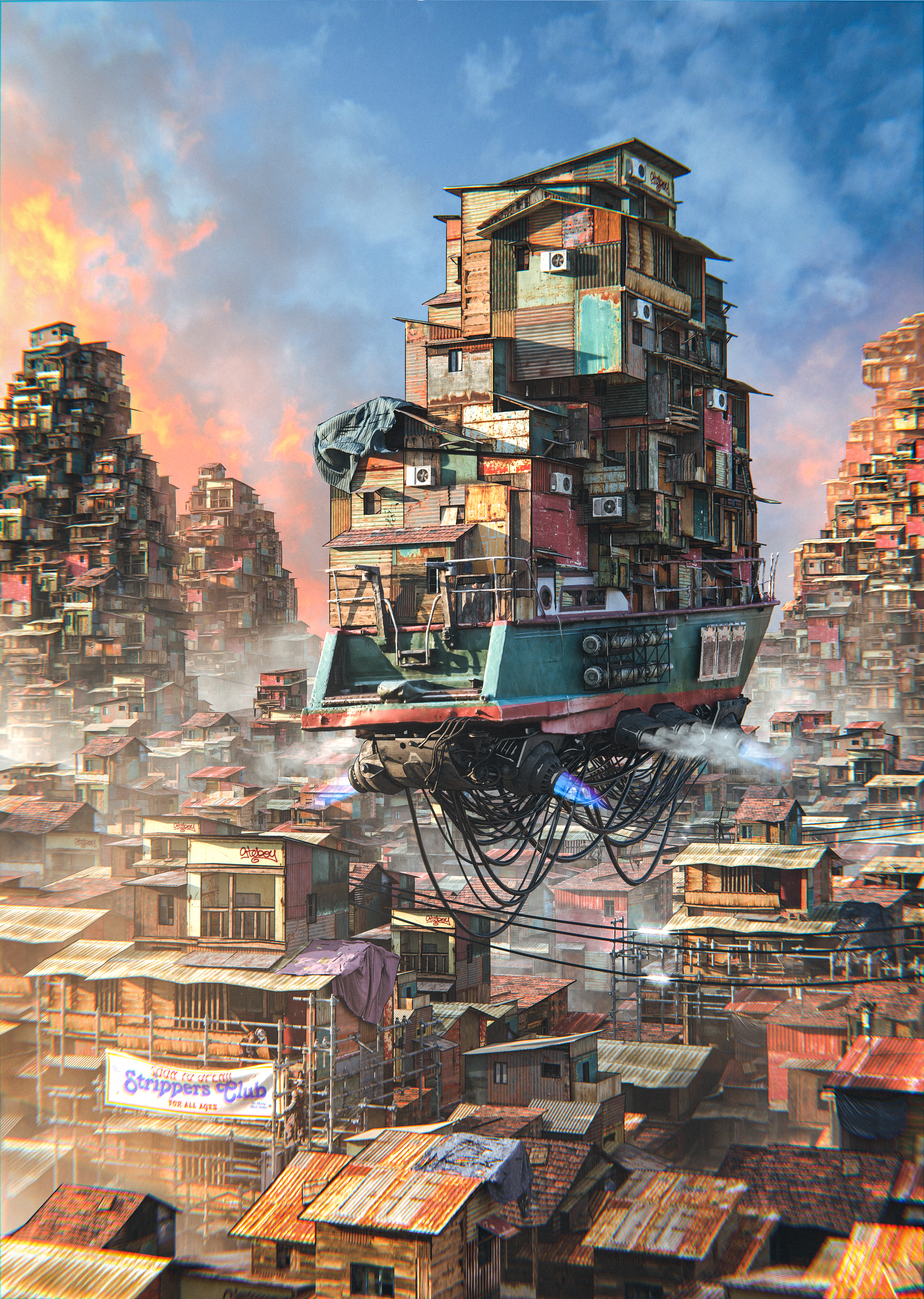 city in ruin by CerresVictoria on DeviantArt