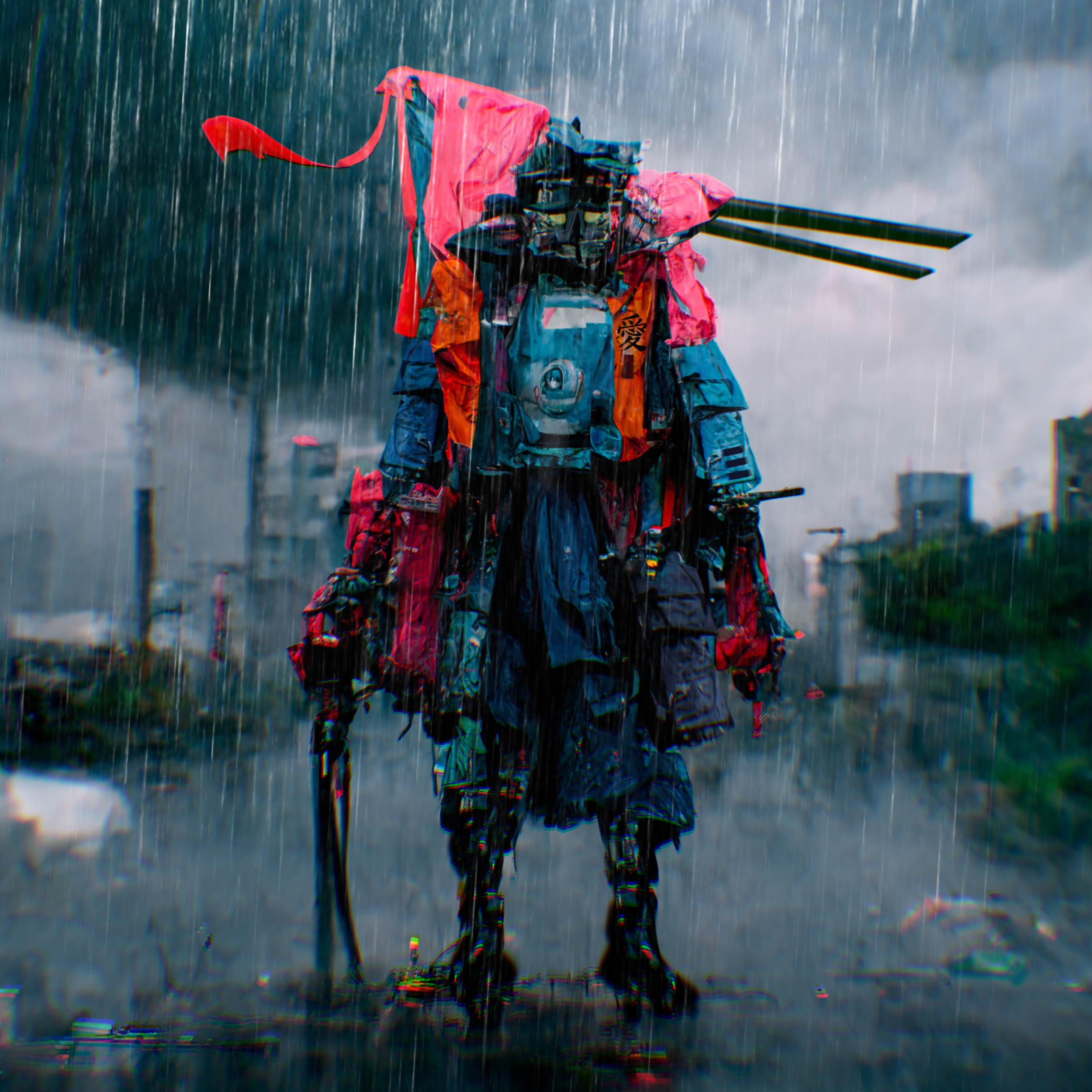 CYBERPUNK . 34 . Retired SamuraiBorg