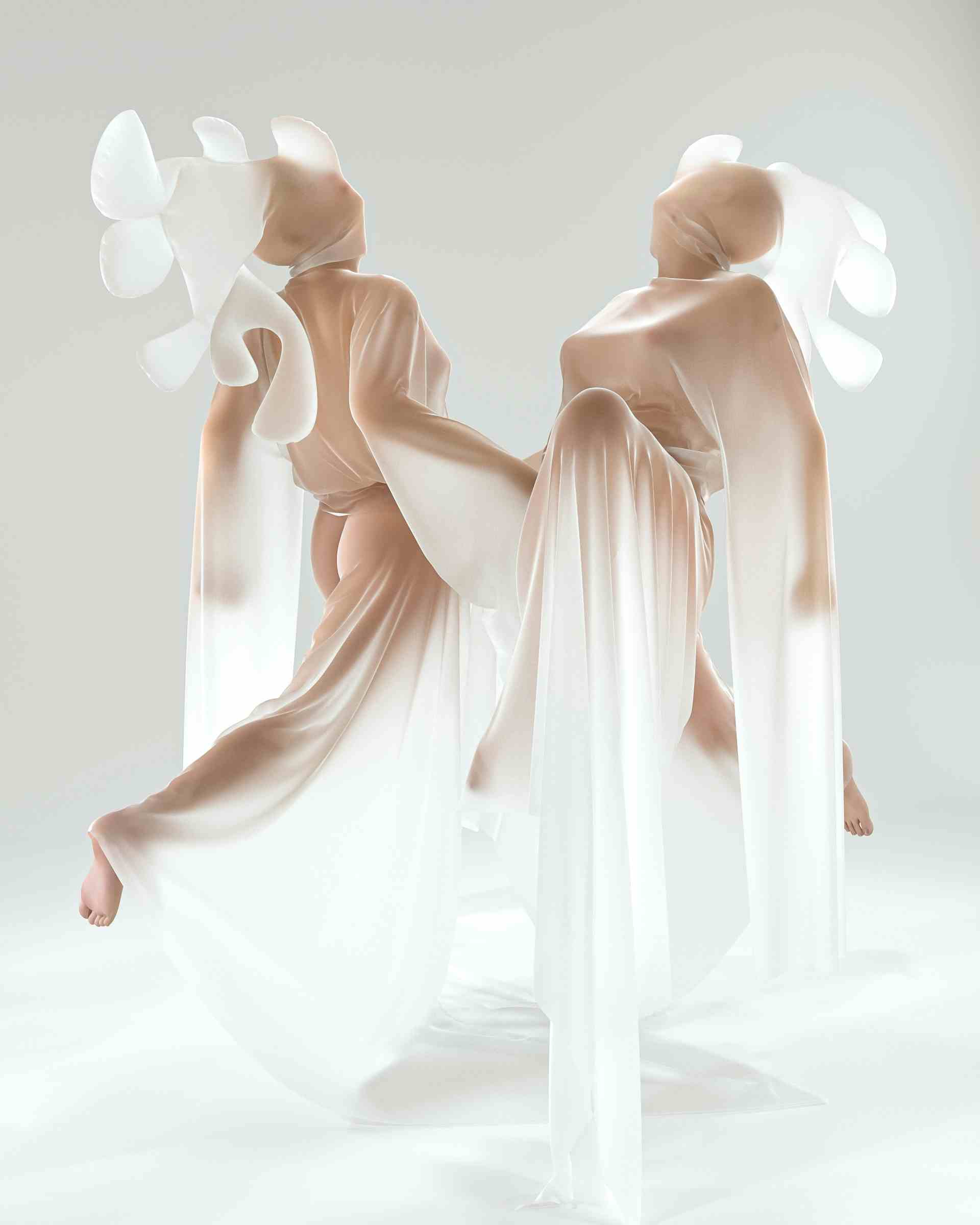 The Dance of Translucent Twins