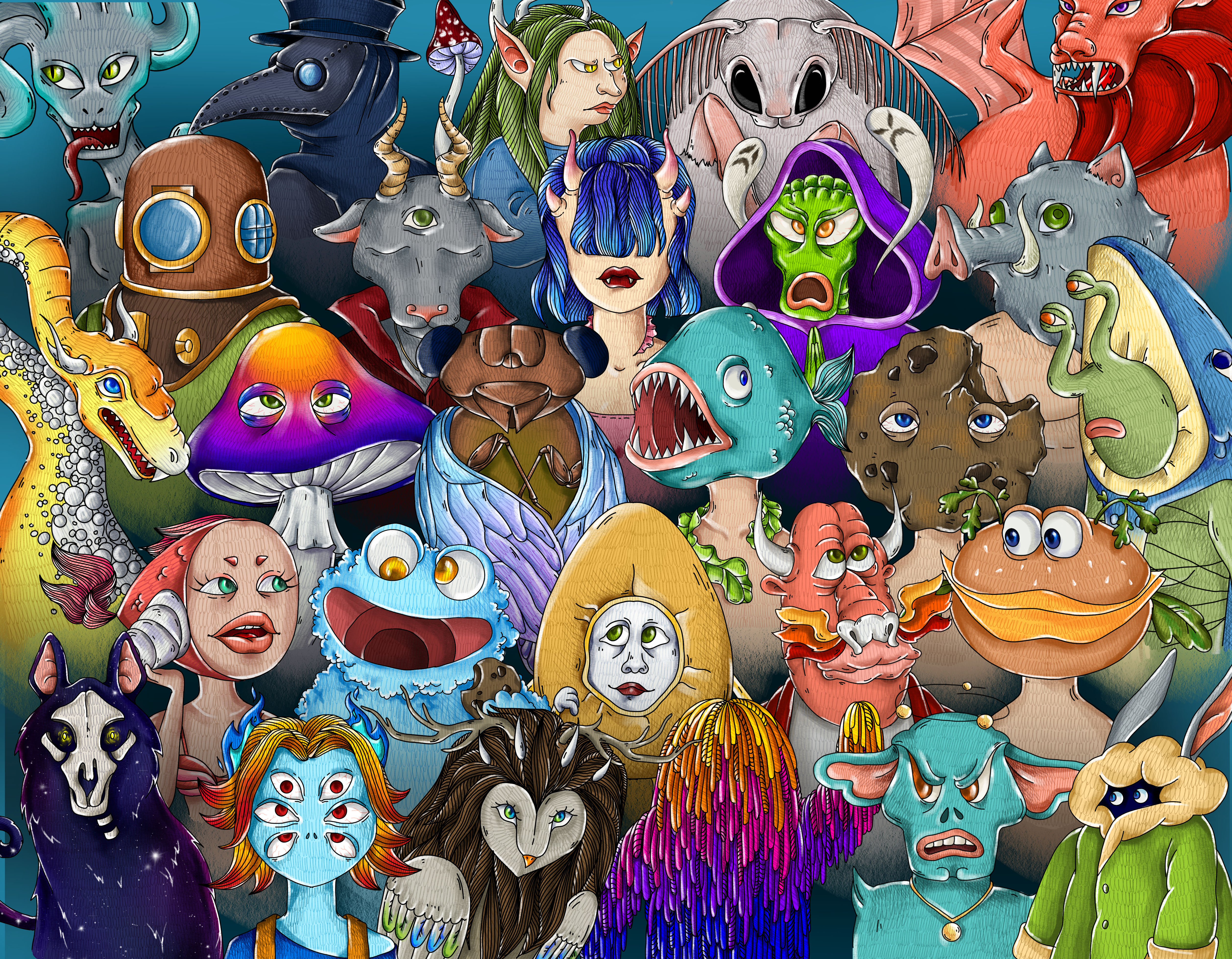 Matt Furie art🐸☯️ | Foundation