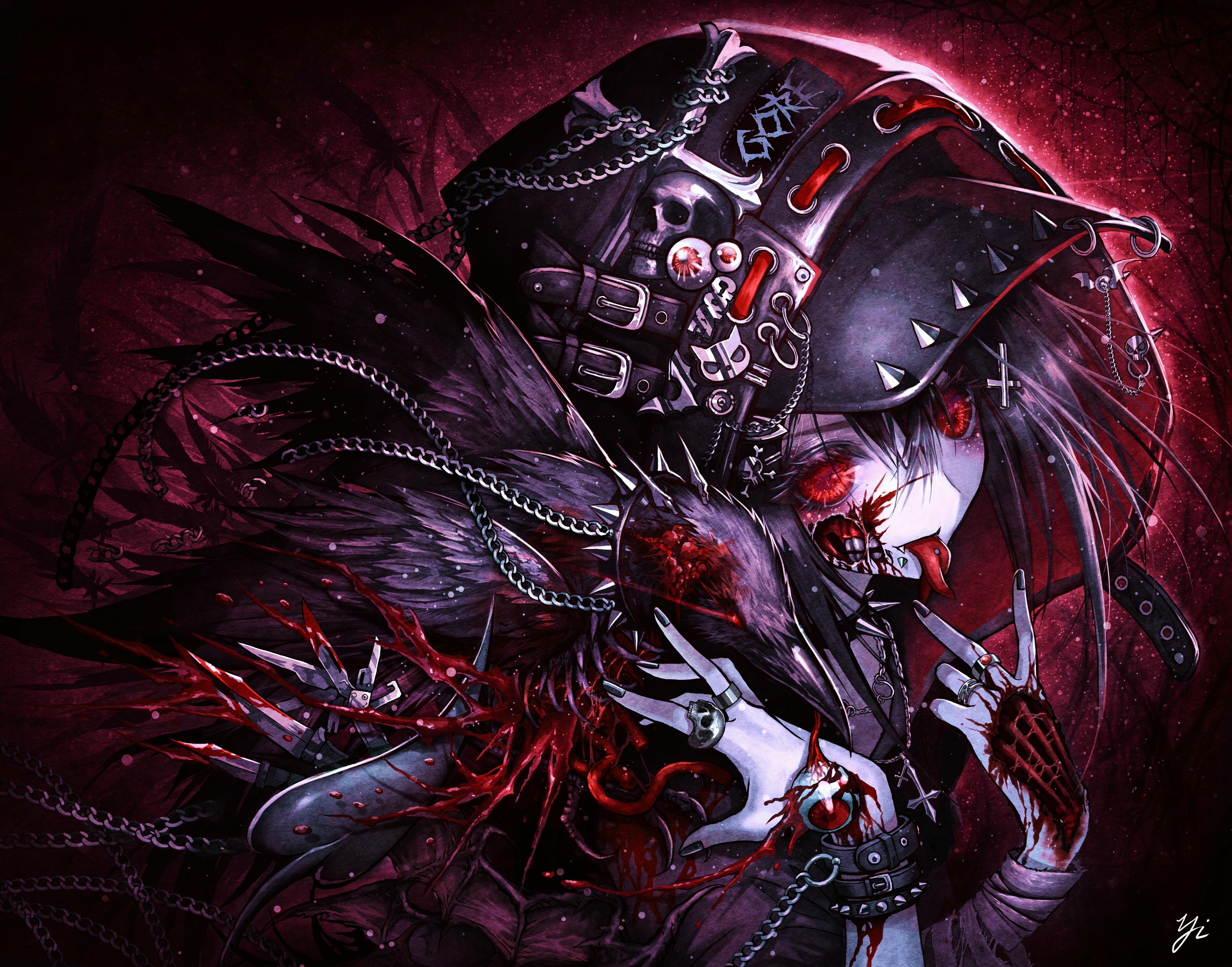 GORE-GIRL RAVEN | Foundation