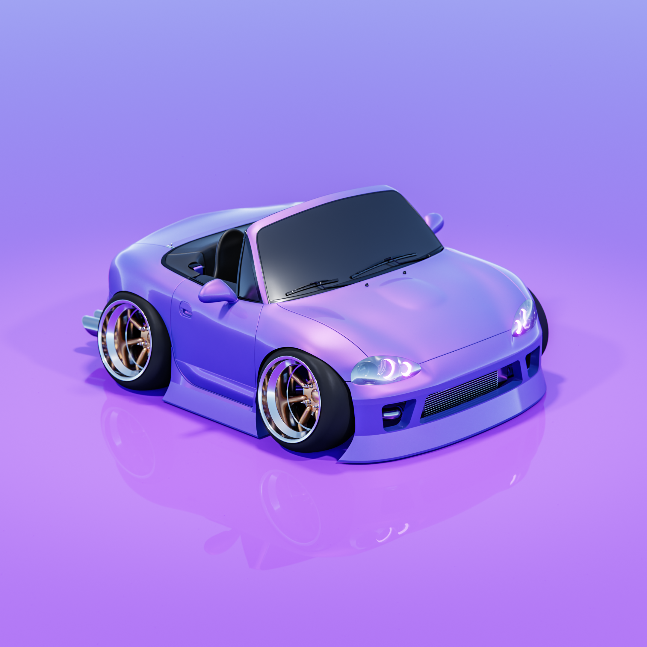 CARtoon MX5 - (Purple Edition) | Foundation