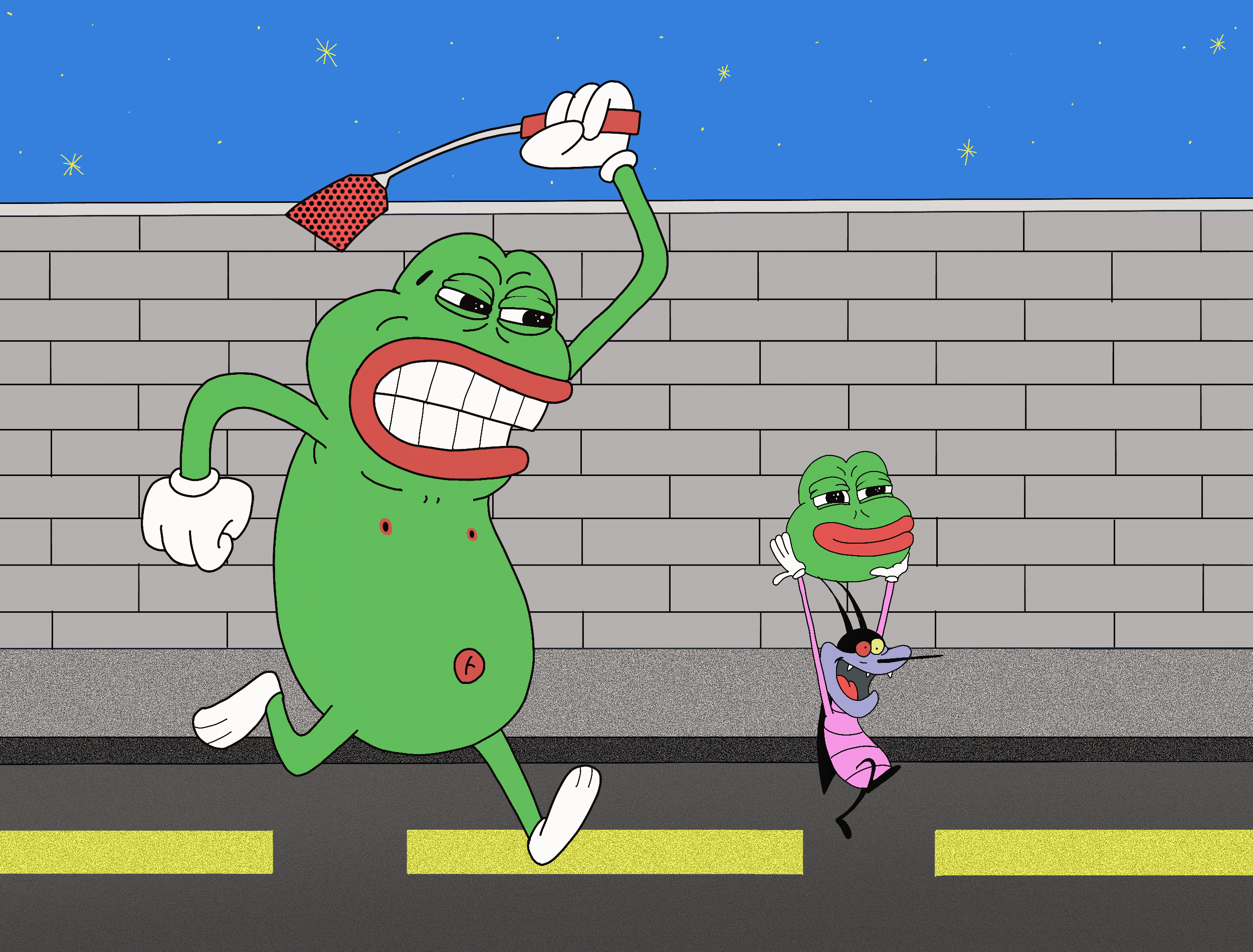 pepe and the cockroaches | Foundation