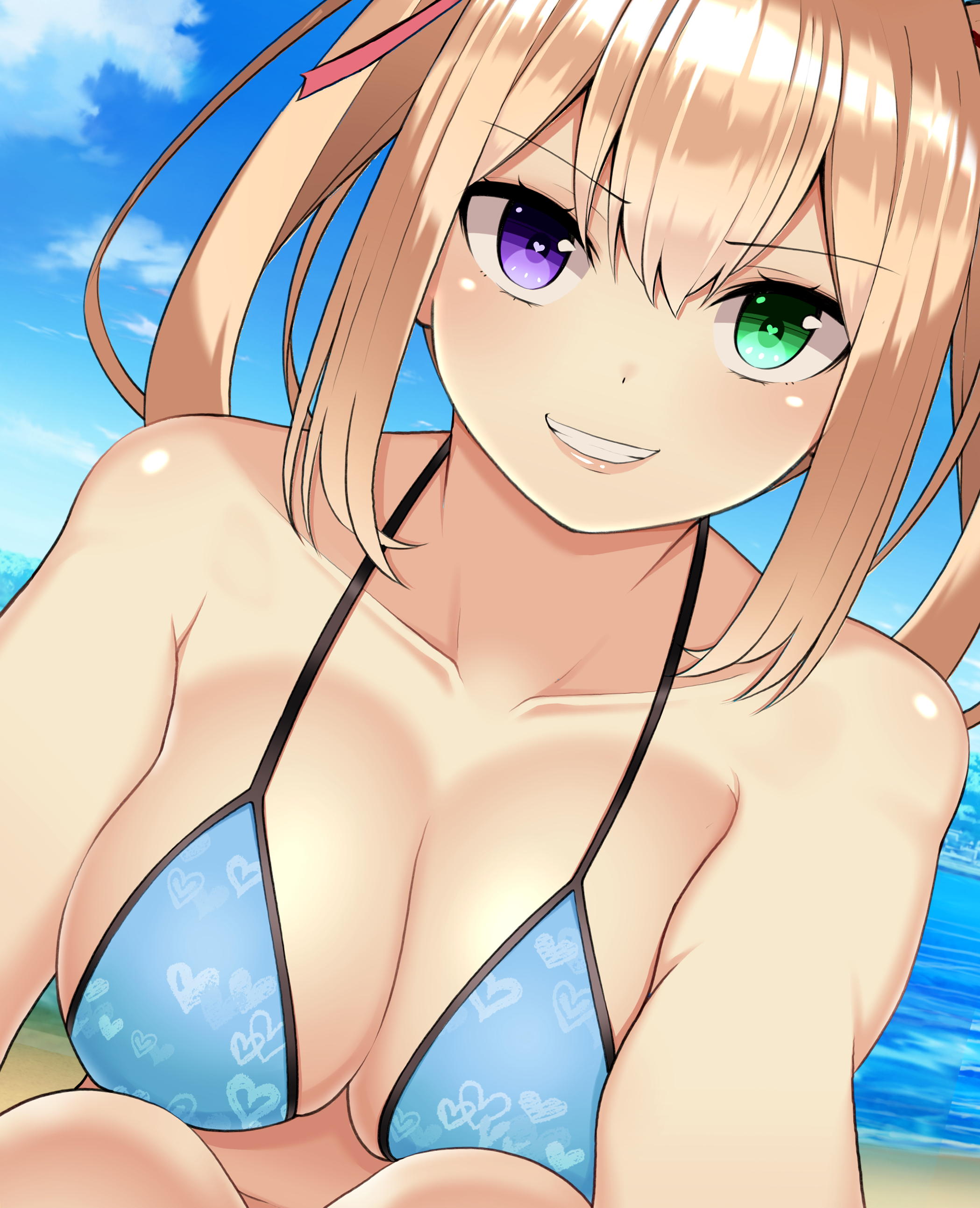 Blonde Bikini Sister's Summer Vacation