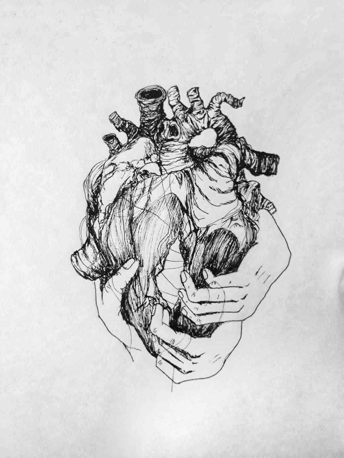 hands over heart