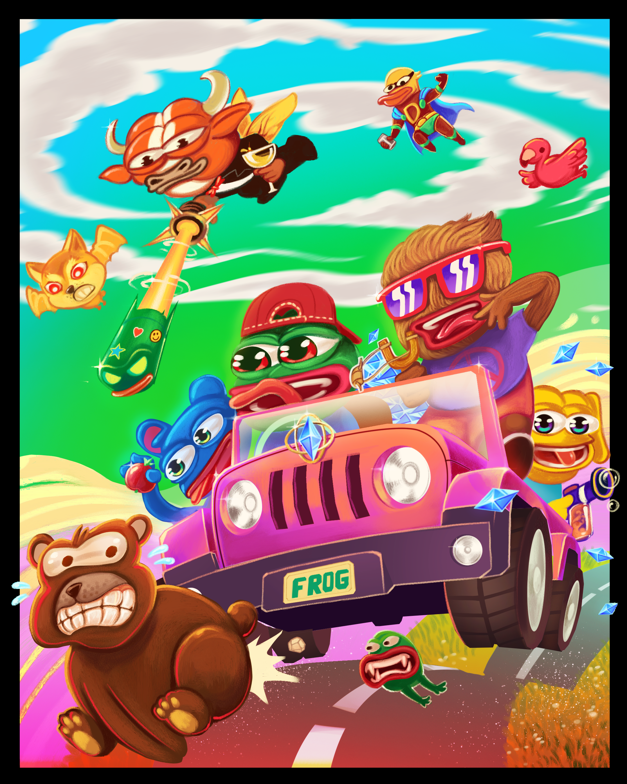 🐸 Pepe & Friends - The Last Bear🐸