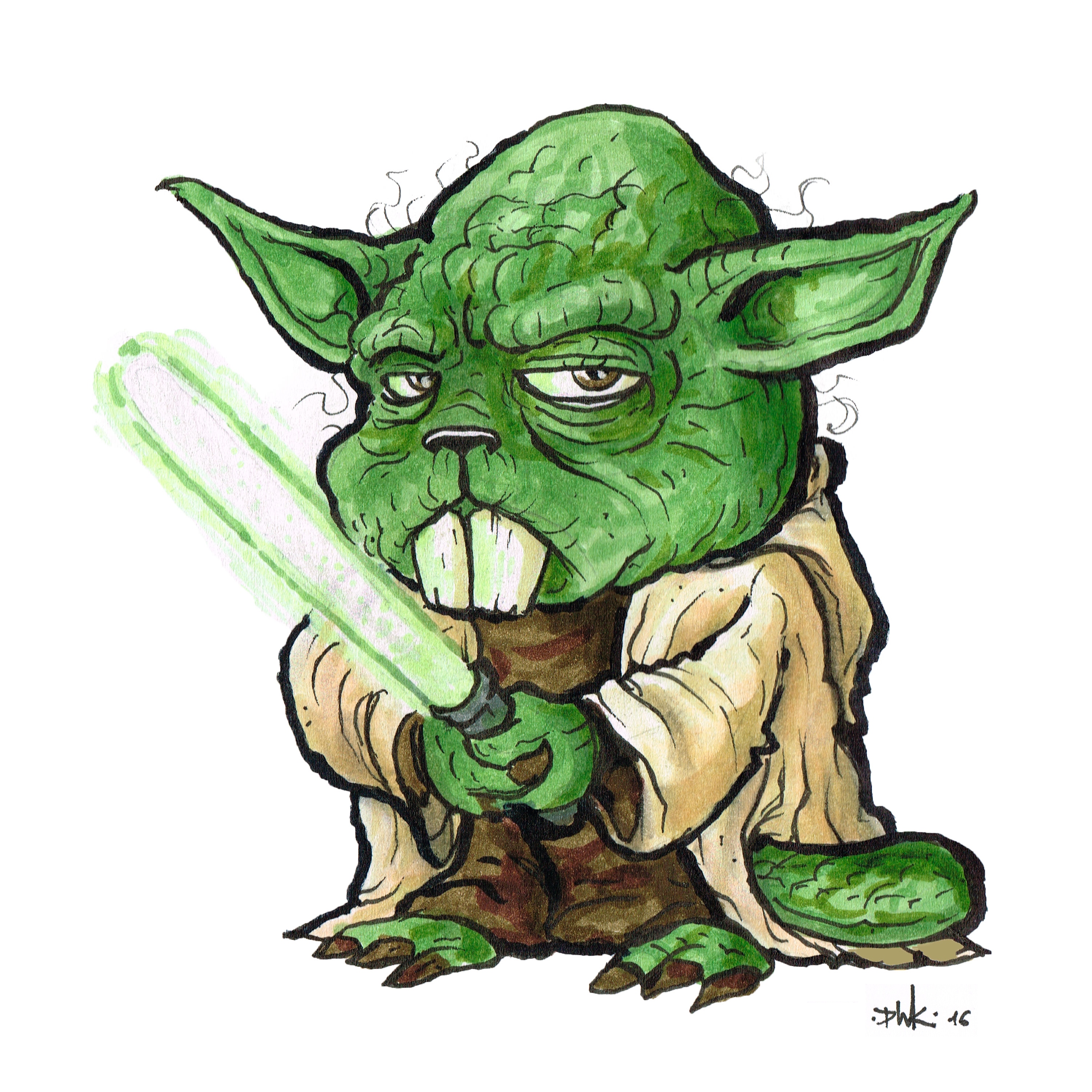 Master Yoda | CryptoBeavers.club by PKatzenberger