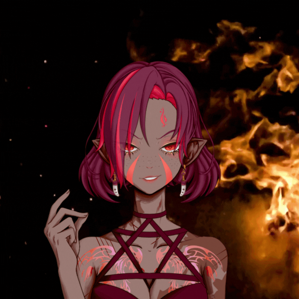 Elemental Waifu - Salamander