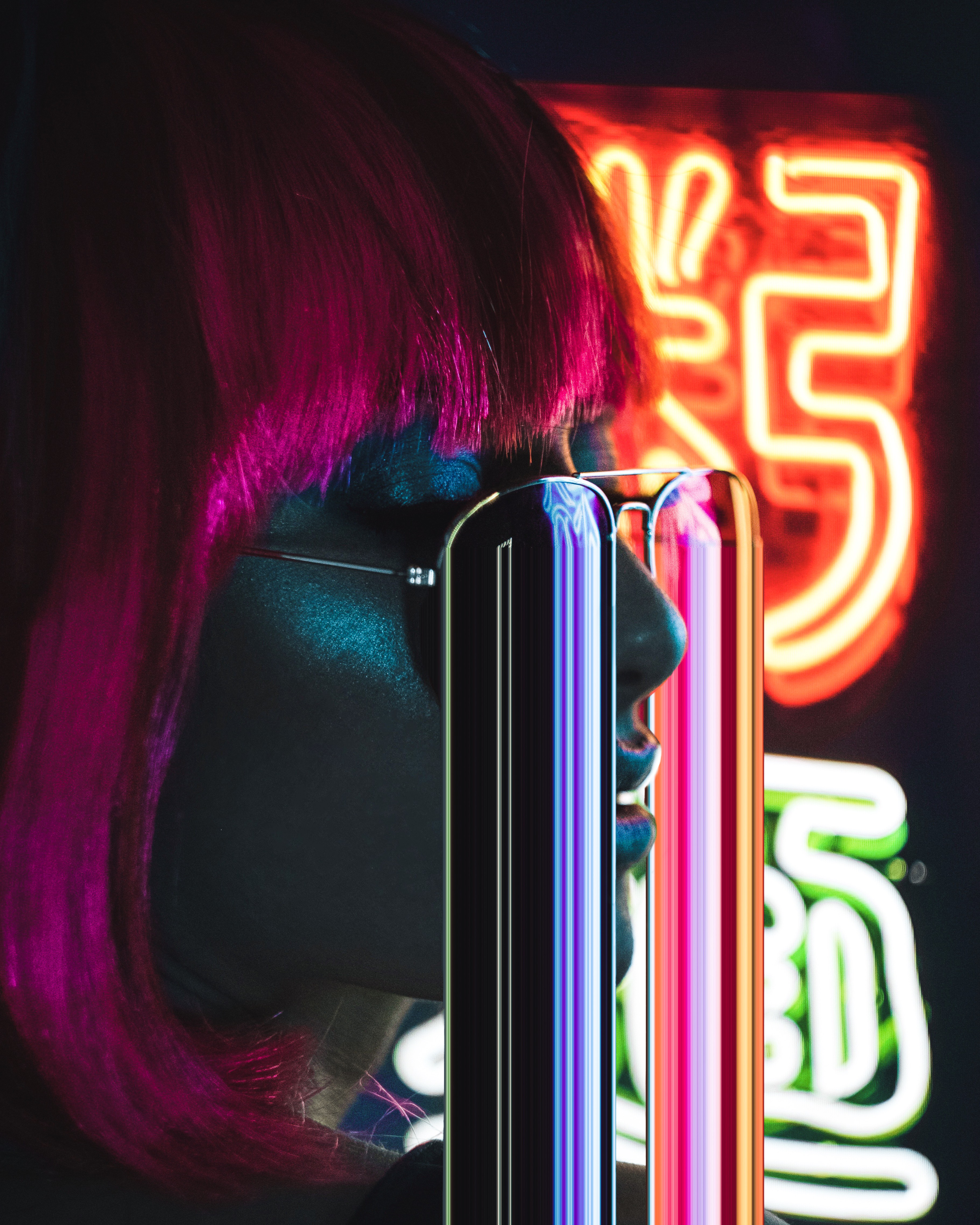 Broken Face Digital Melt