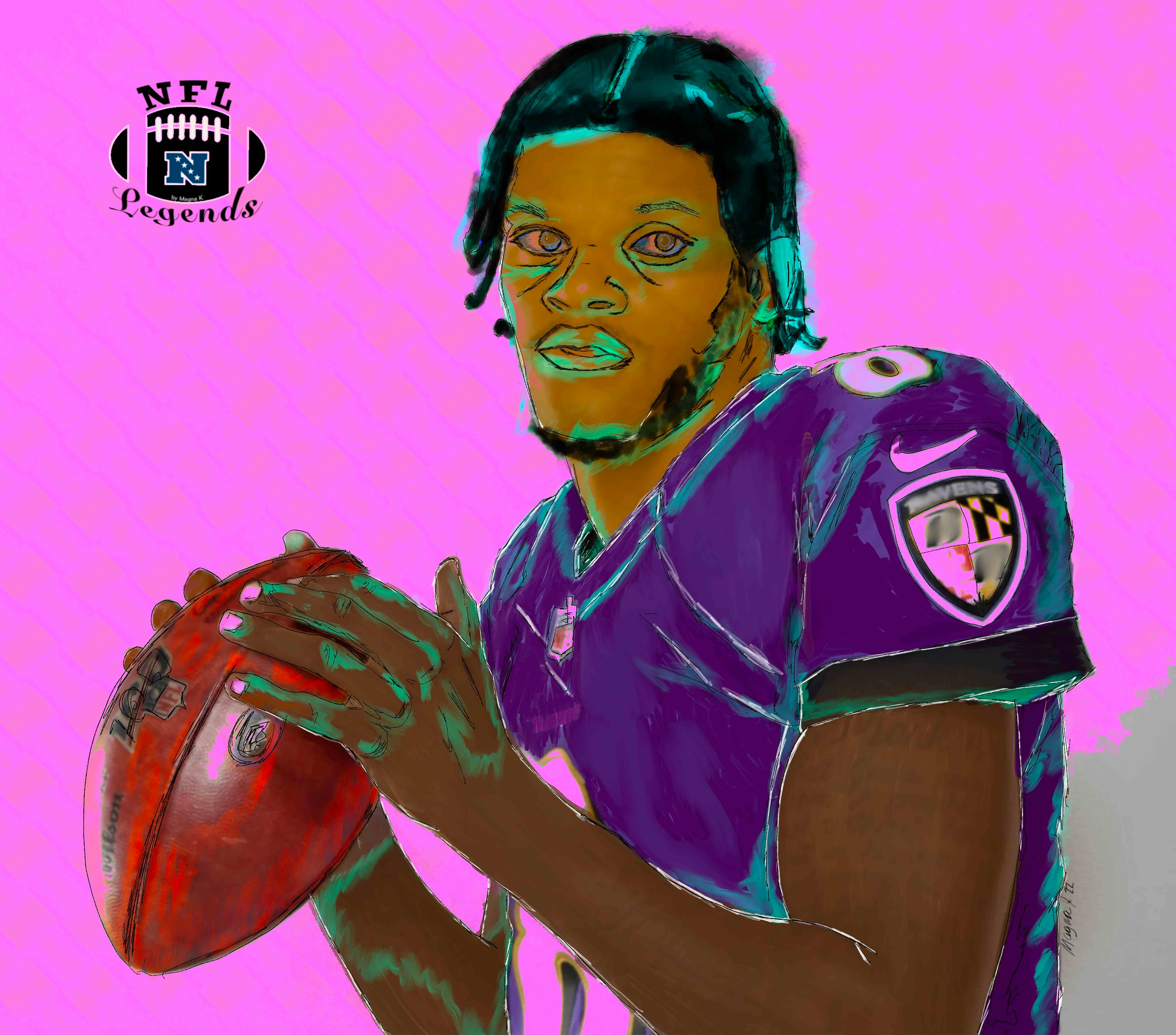 NFL Sport Legends #2 : Lamar Jackson