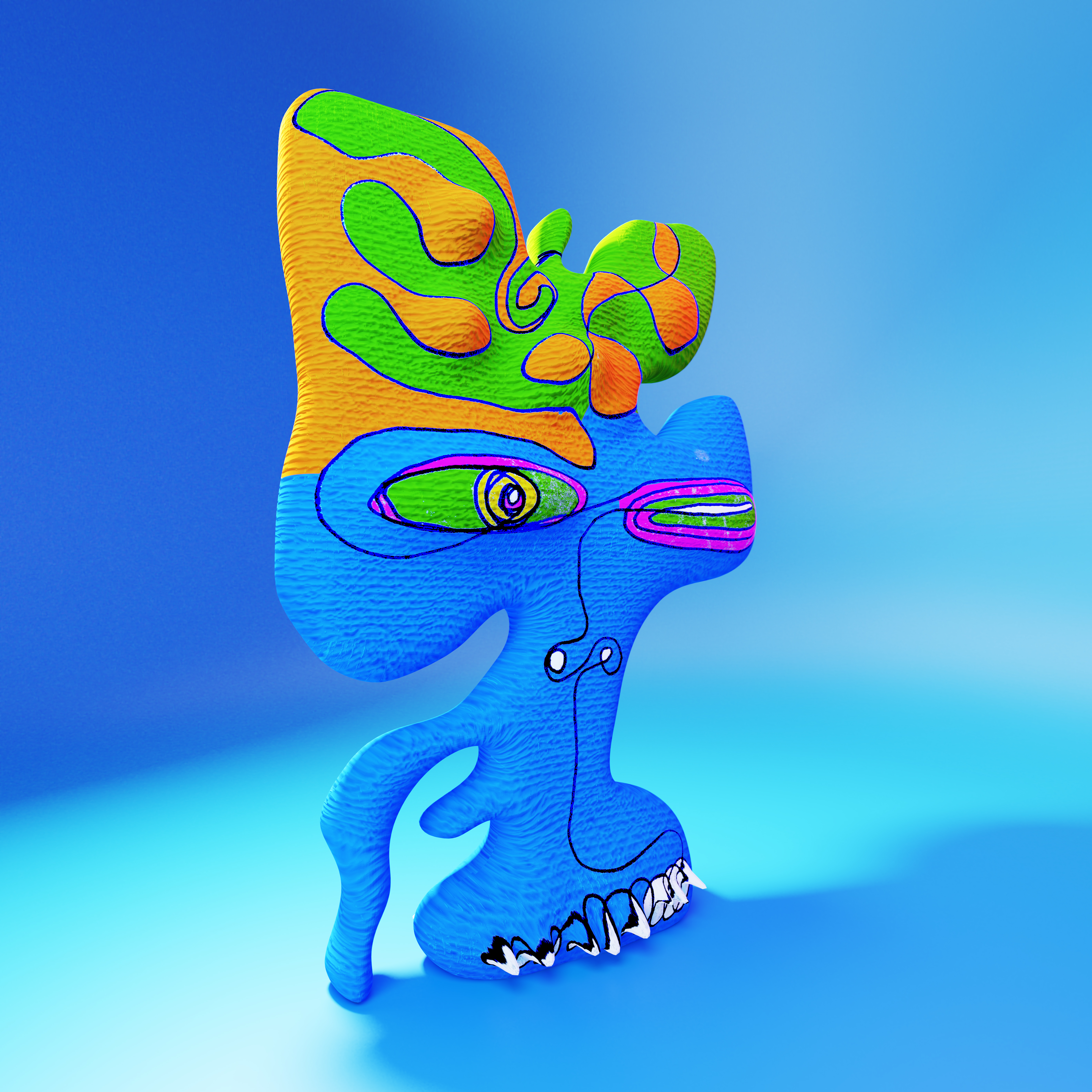 Wanderer Spirits #14 -3d version