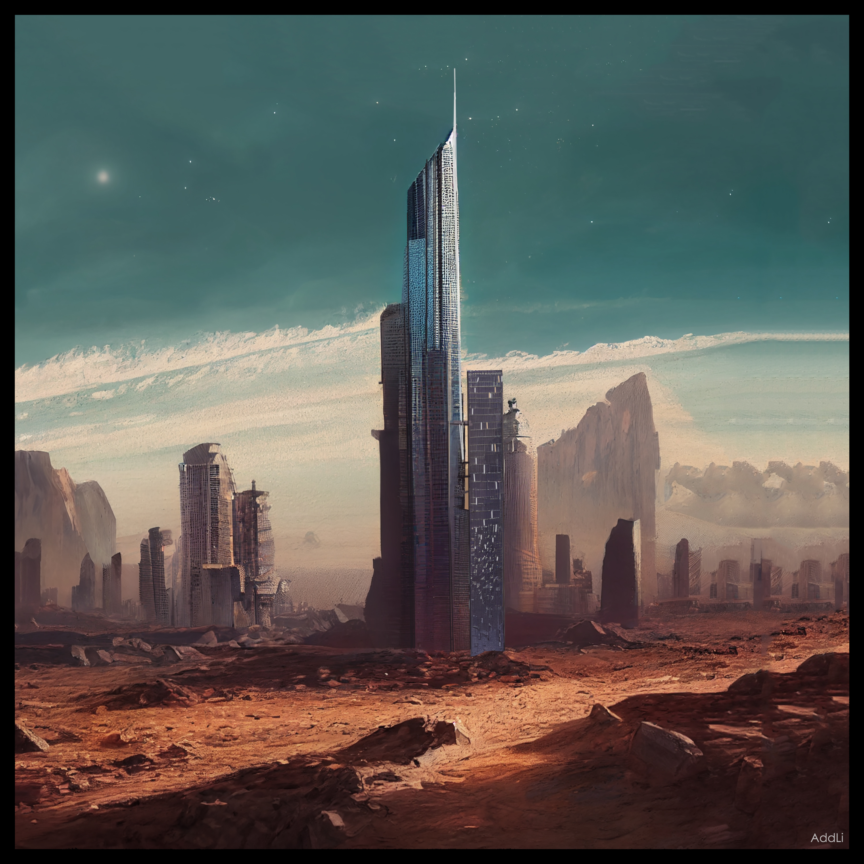 Martian Towers #07