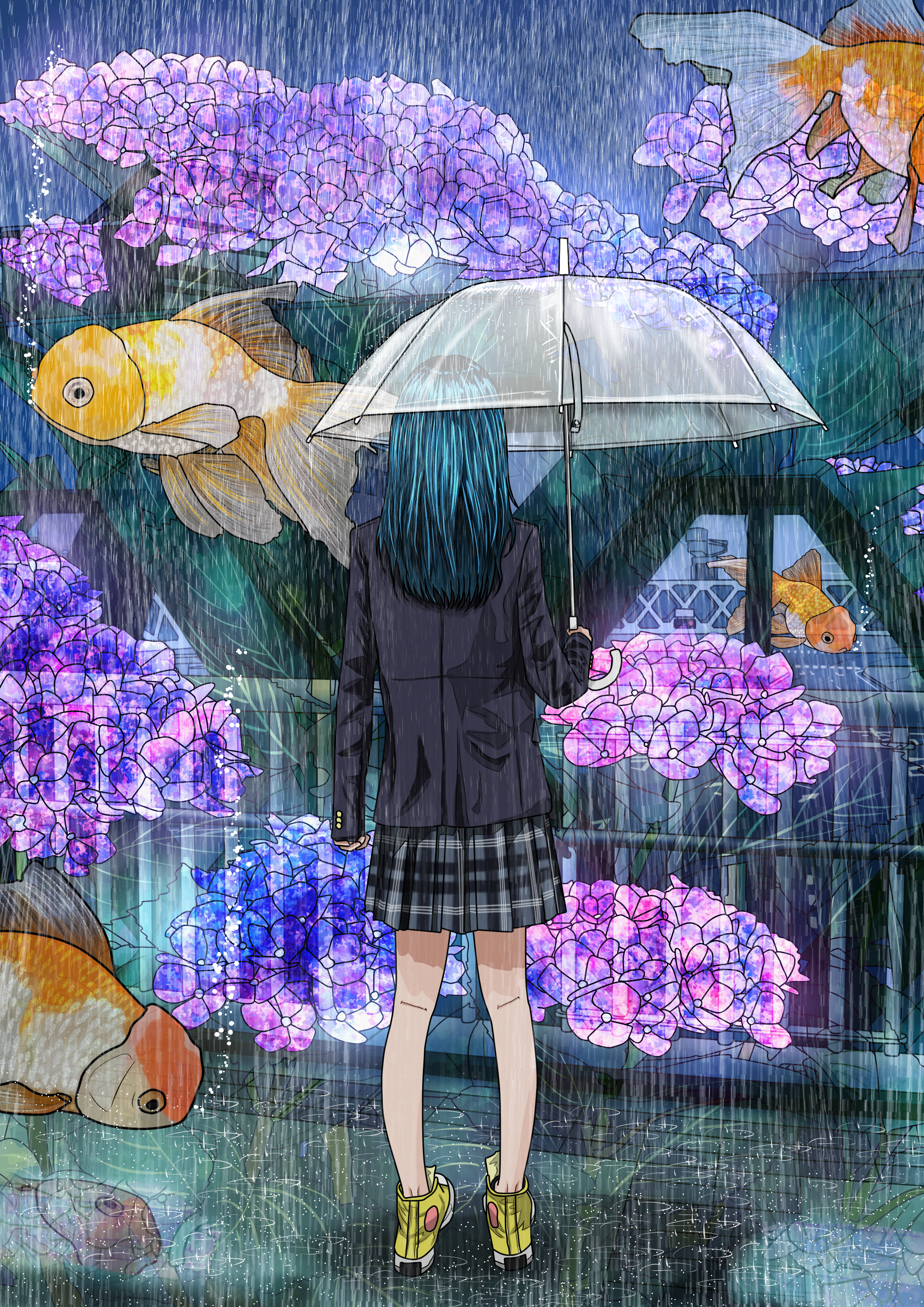 街に金魚が漂う世界 Foundation