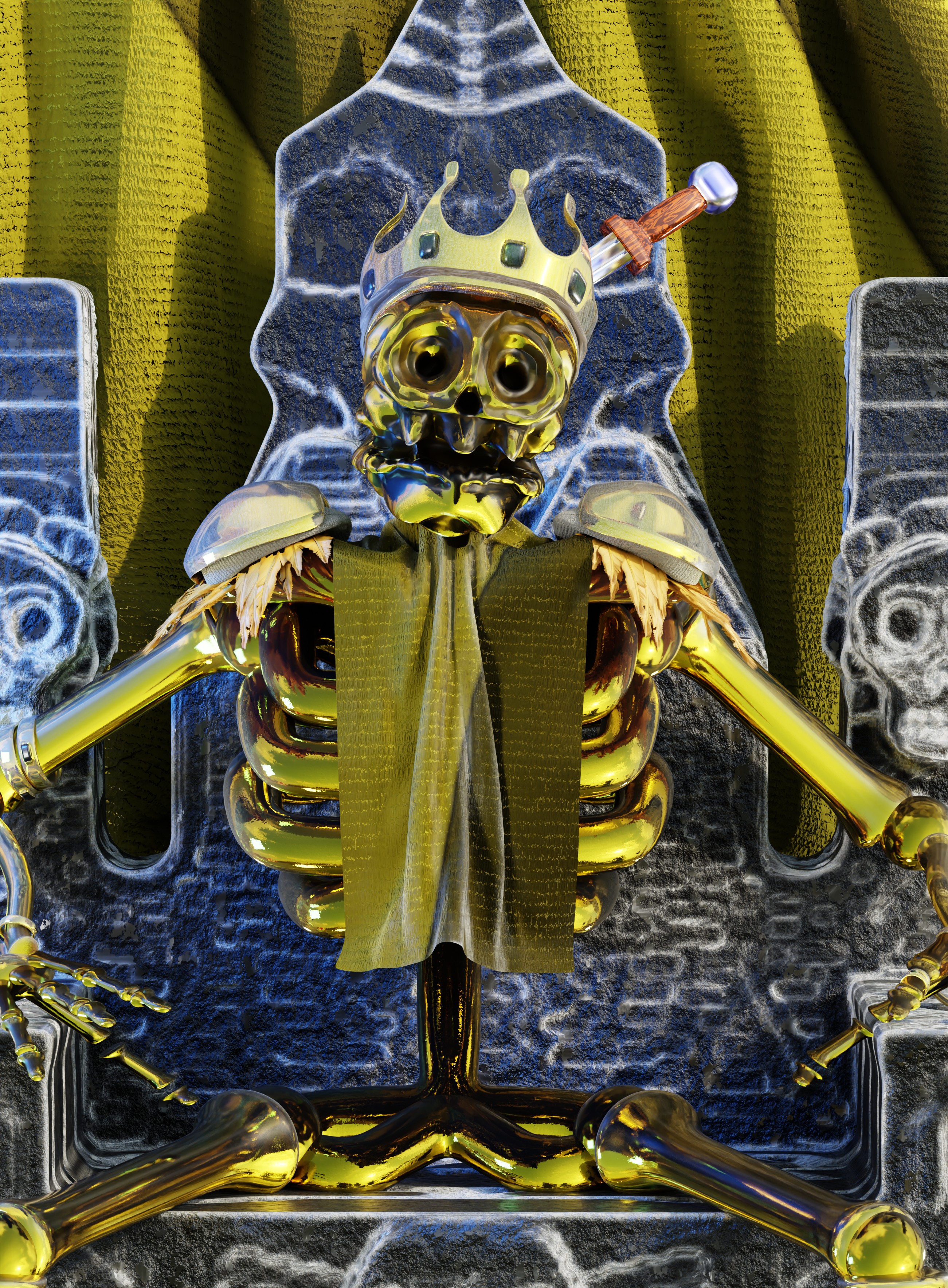 The Yellow King, Aurelius, Emperor of The Gold Banners Foundation