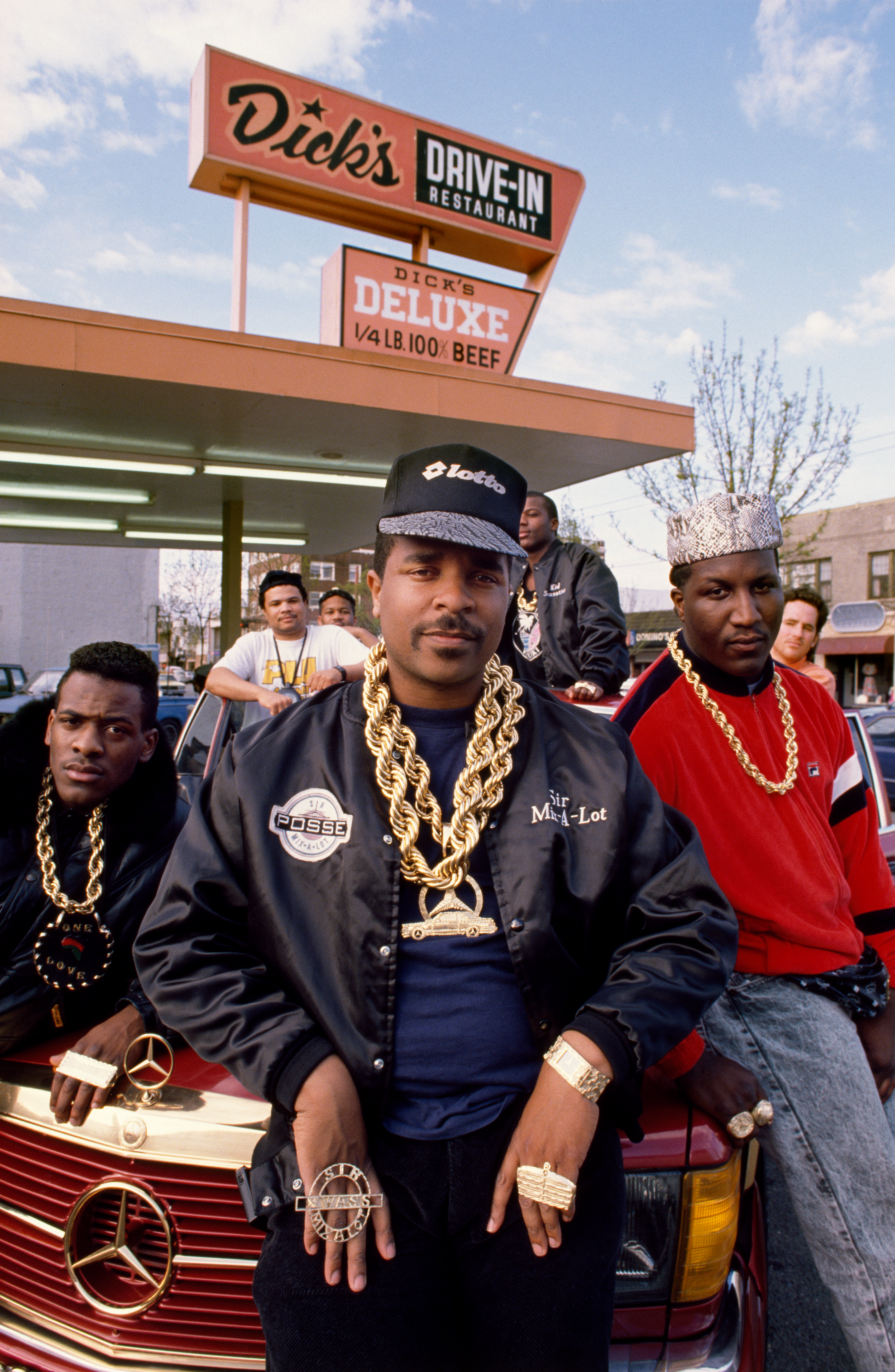 Sir Mix-A-Lot, Dick's Drive-in, Seattle, 1989