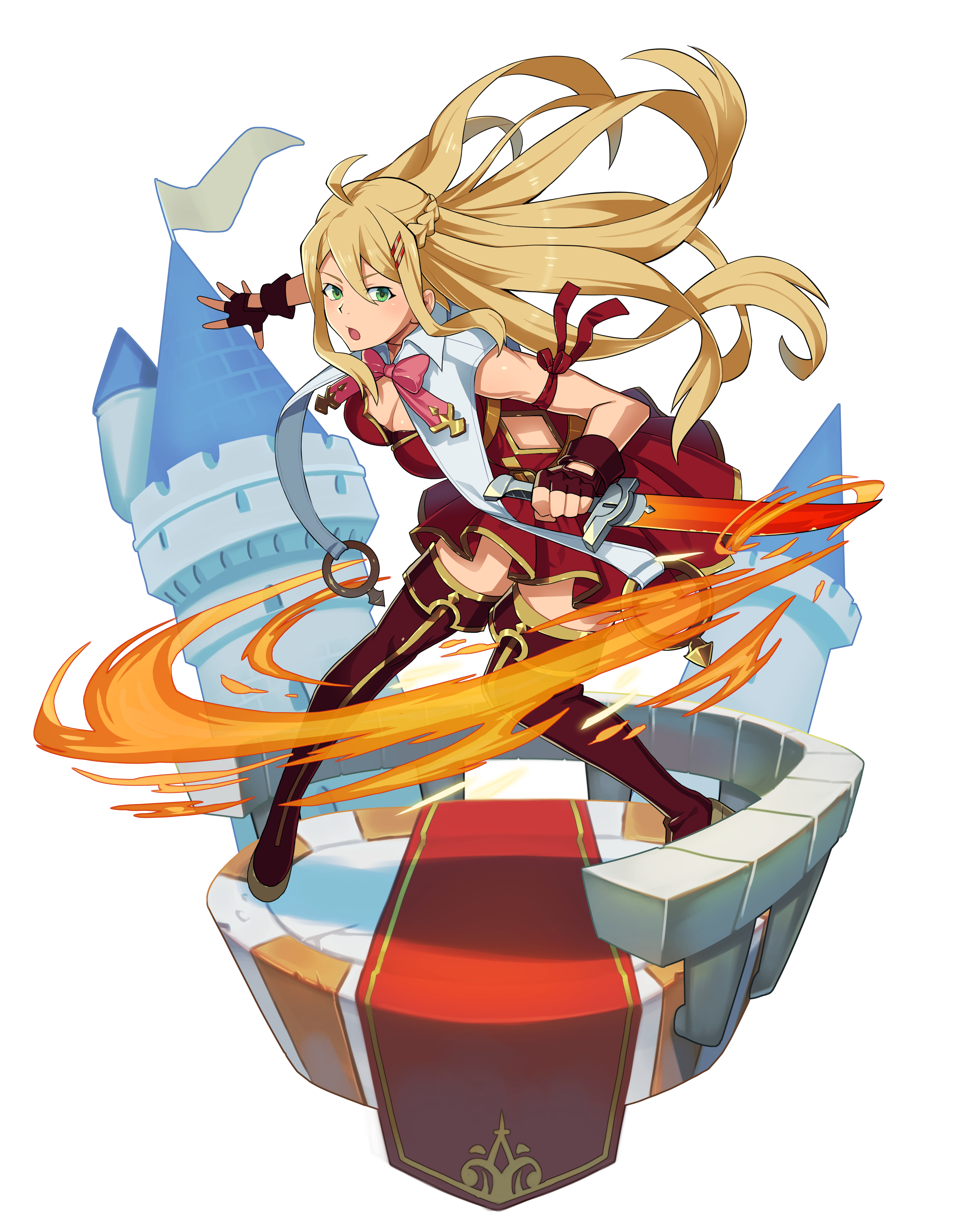 The Girl with the Flame