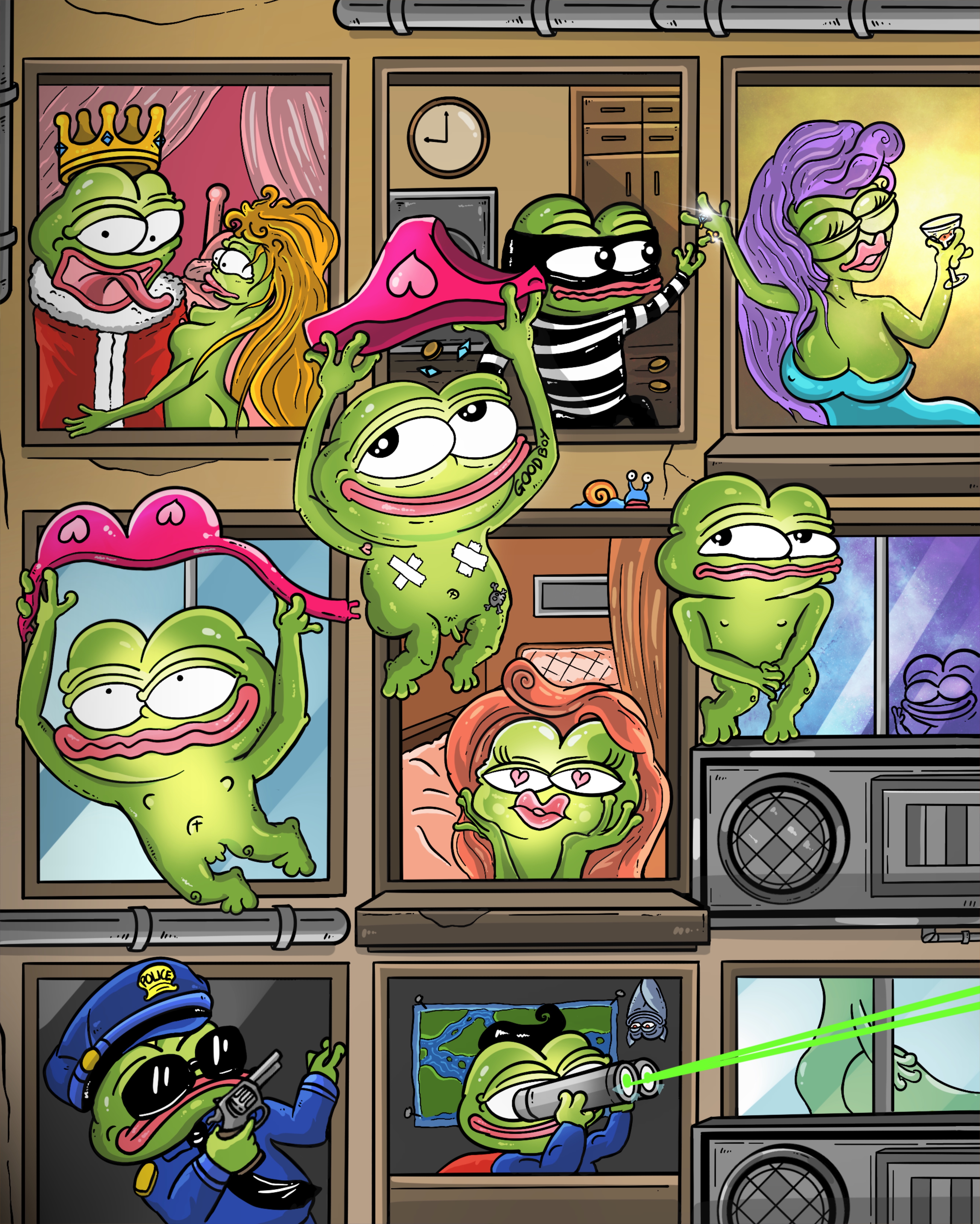 HURRY UP ! MY FATHER WILL KILL YOU