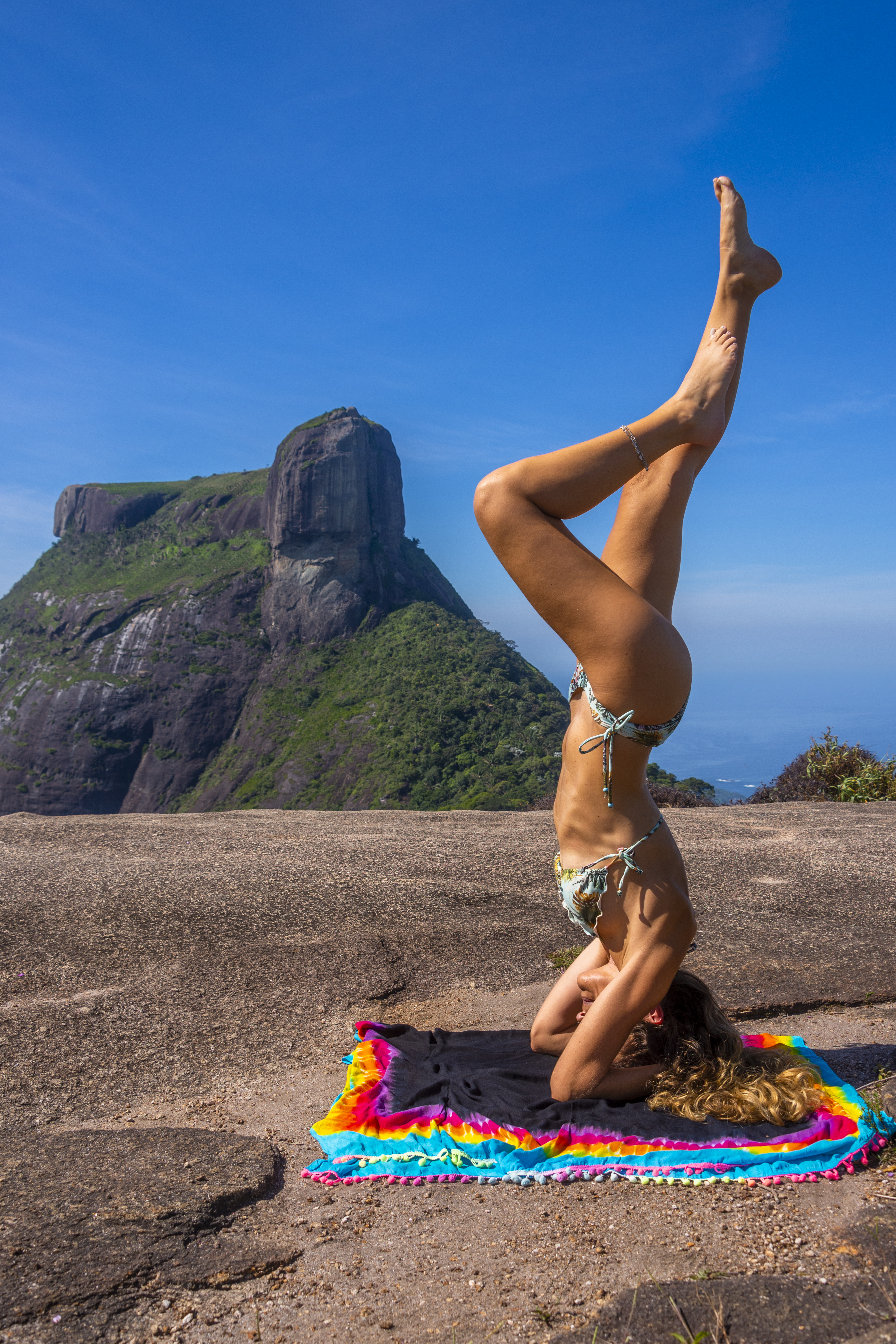 Sirsasana - Pedra da Gávea