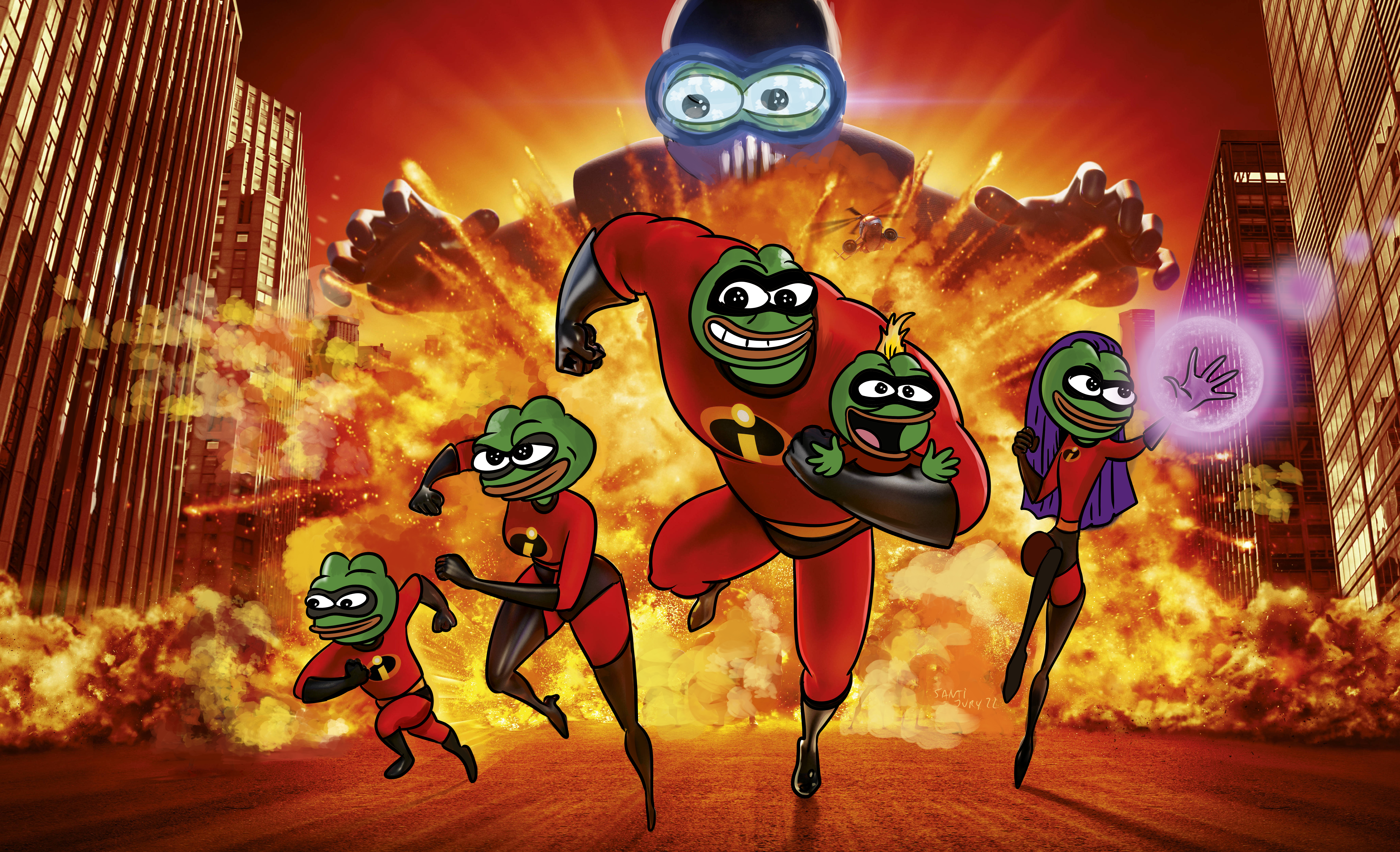 Incredible Pepe family | Foundation