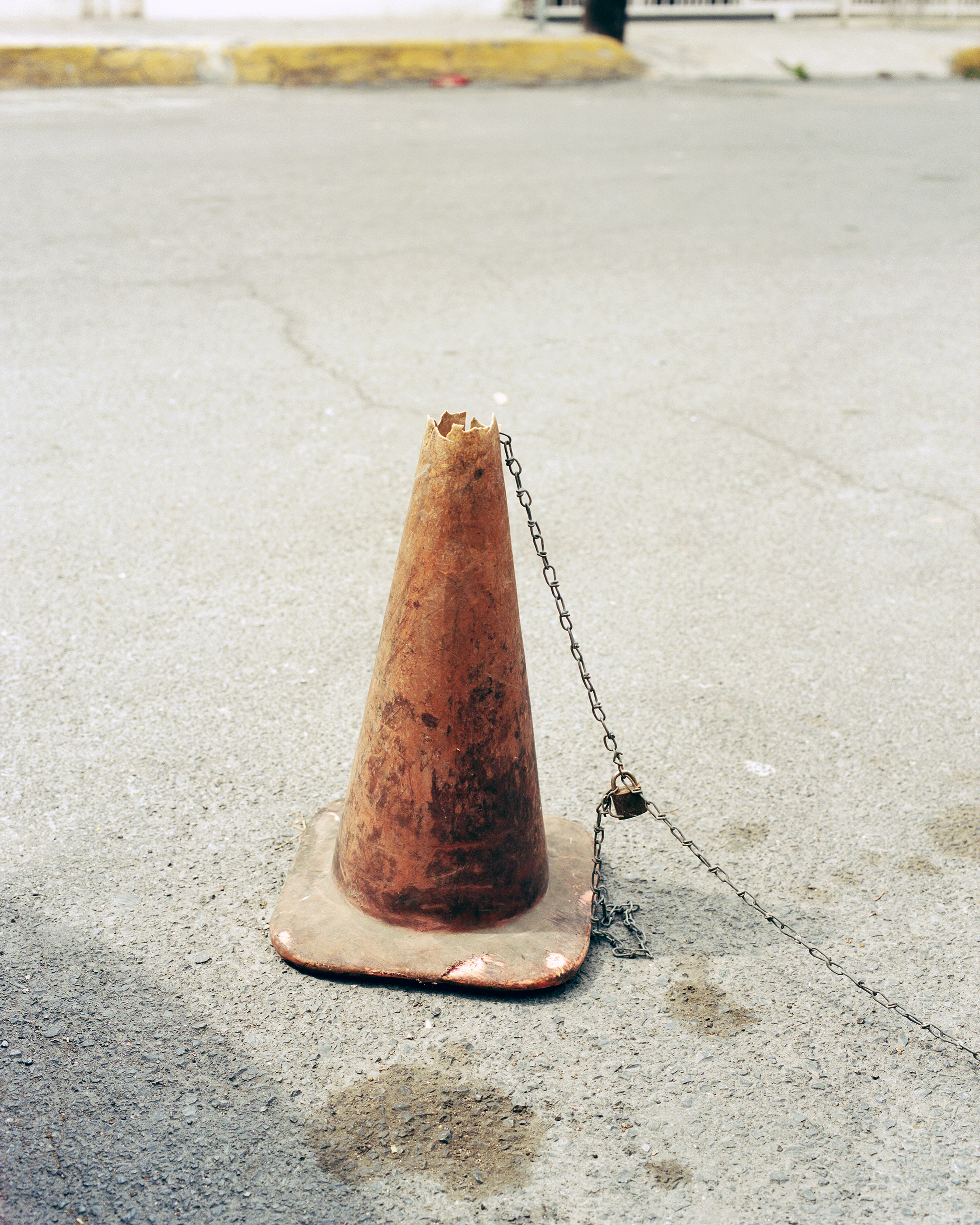 A Cone With A Lock