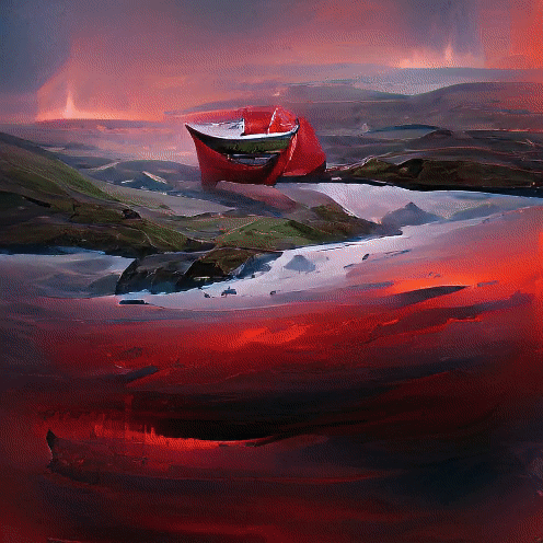 Adrift! A little boat inspired by Emily Dickinson