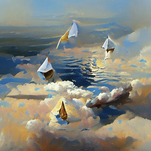 Paper Boats - inspired by Rabindranath Tagore