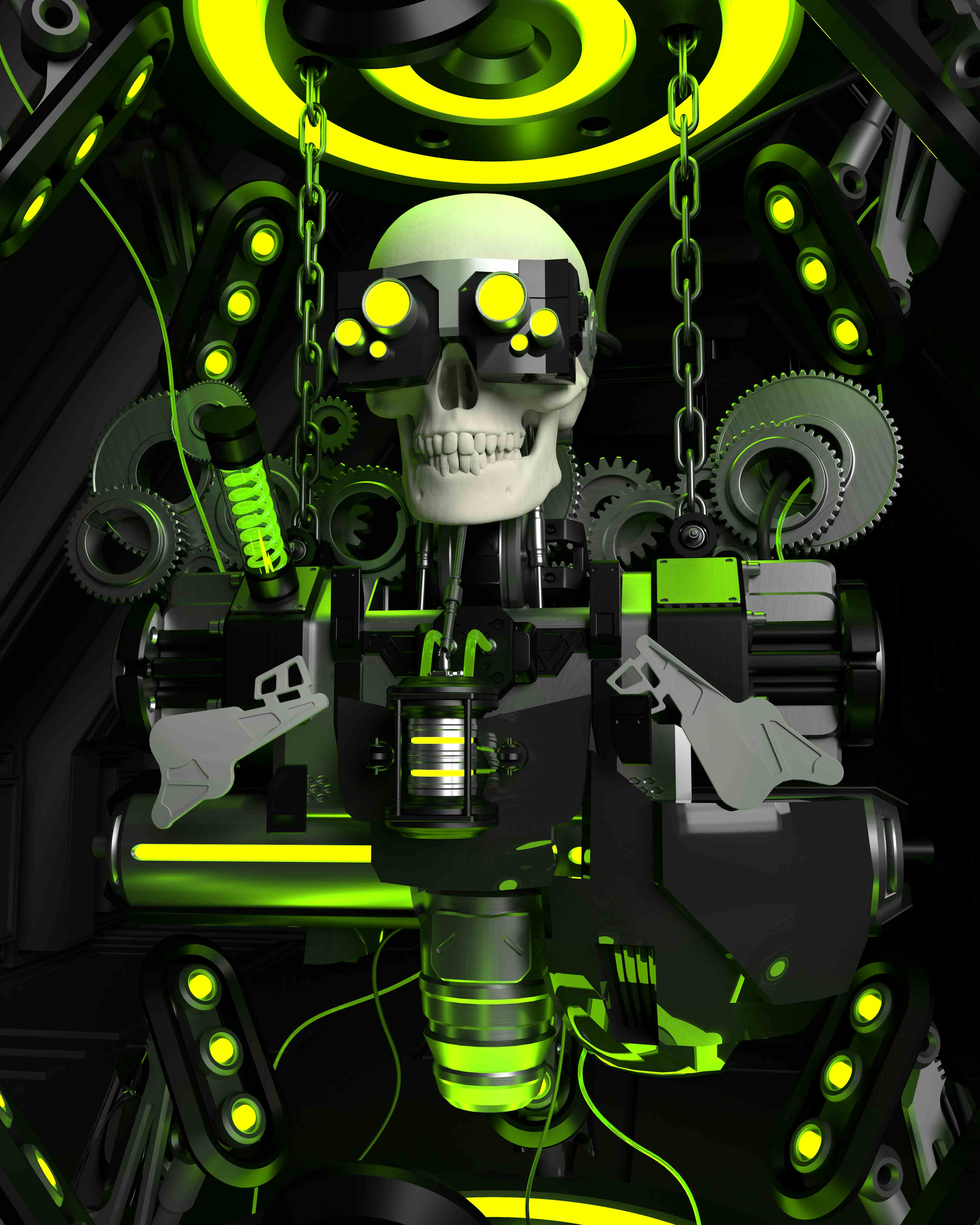 Cyber Skull