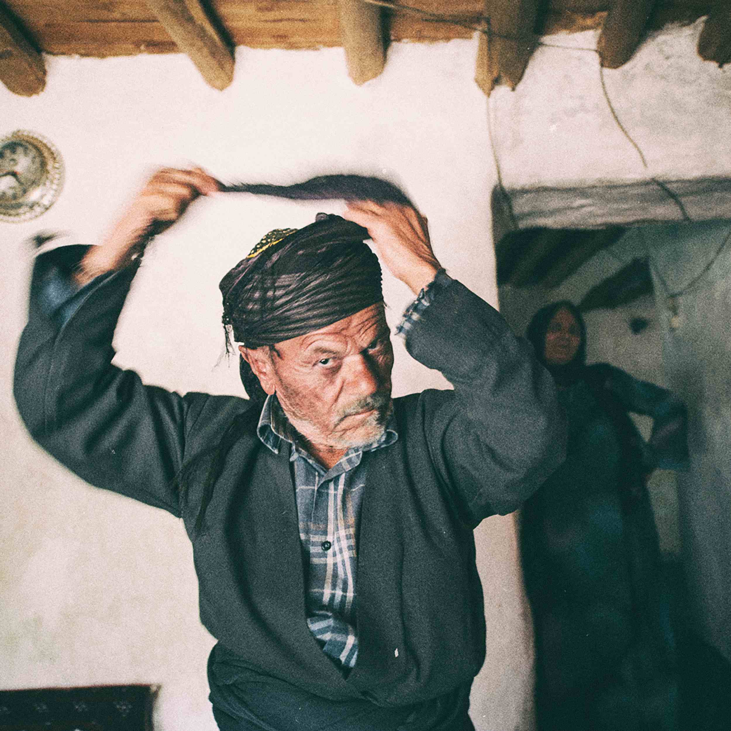 Portrait of a Kurdish man