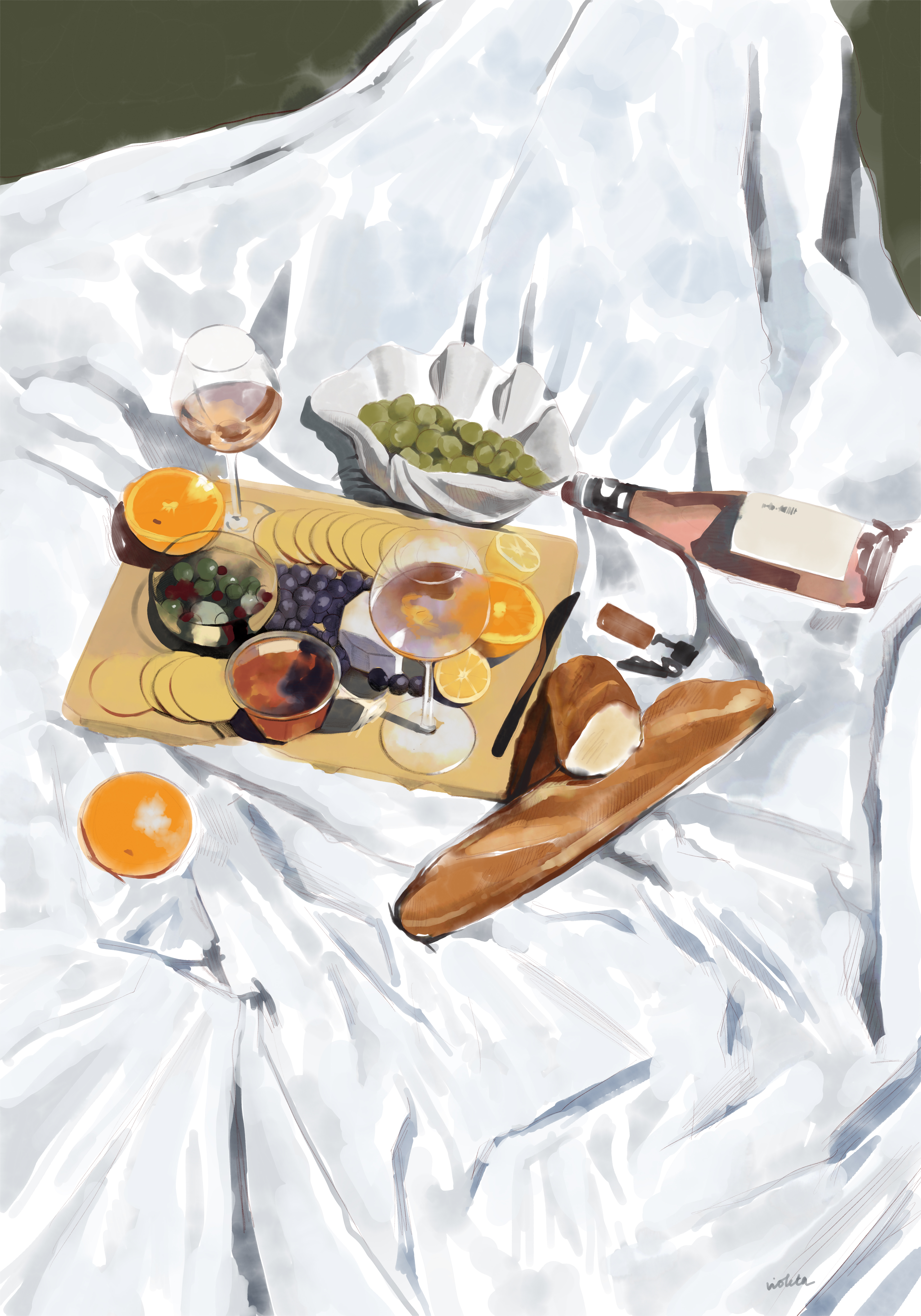 Dinner under the stars