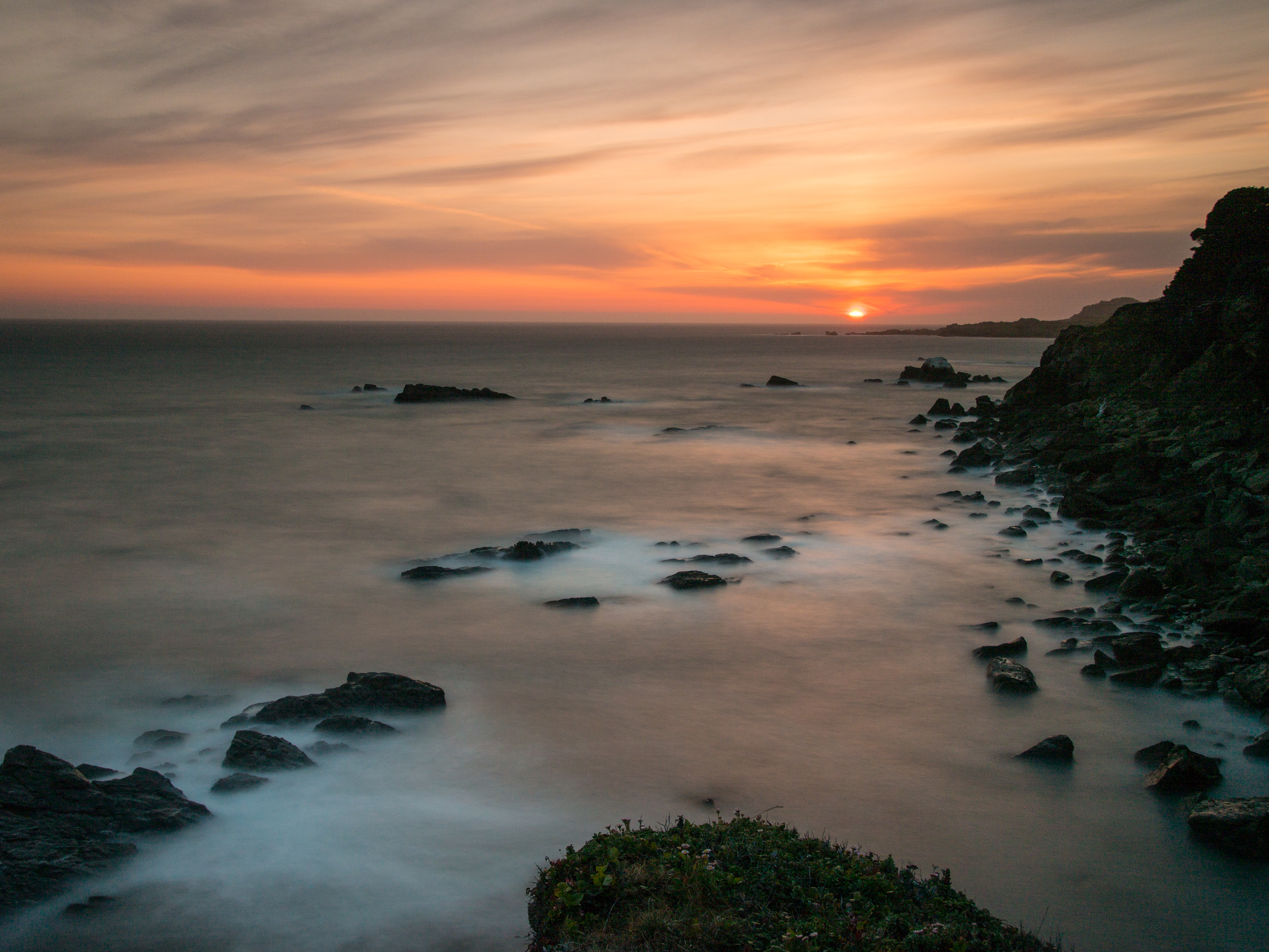 Time Slows Down at Sunset