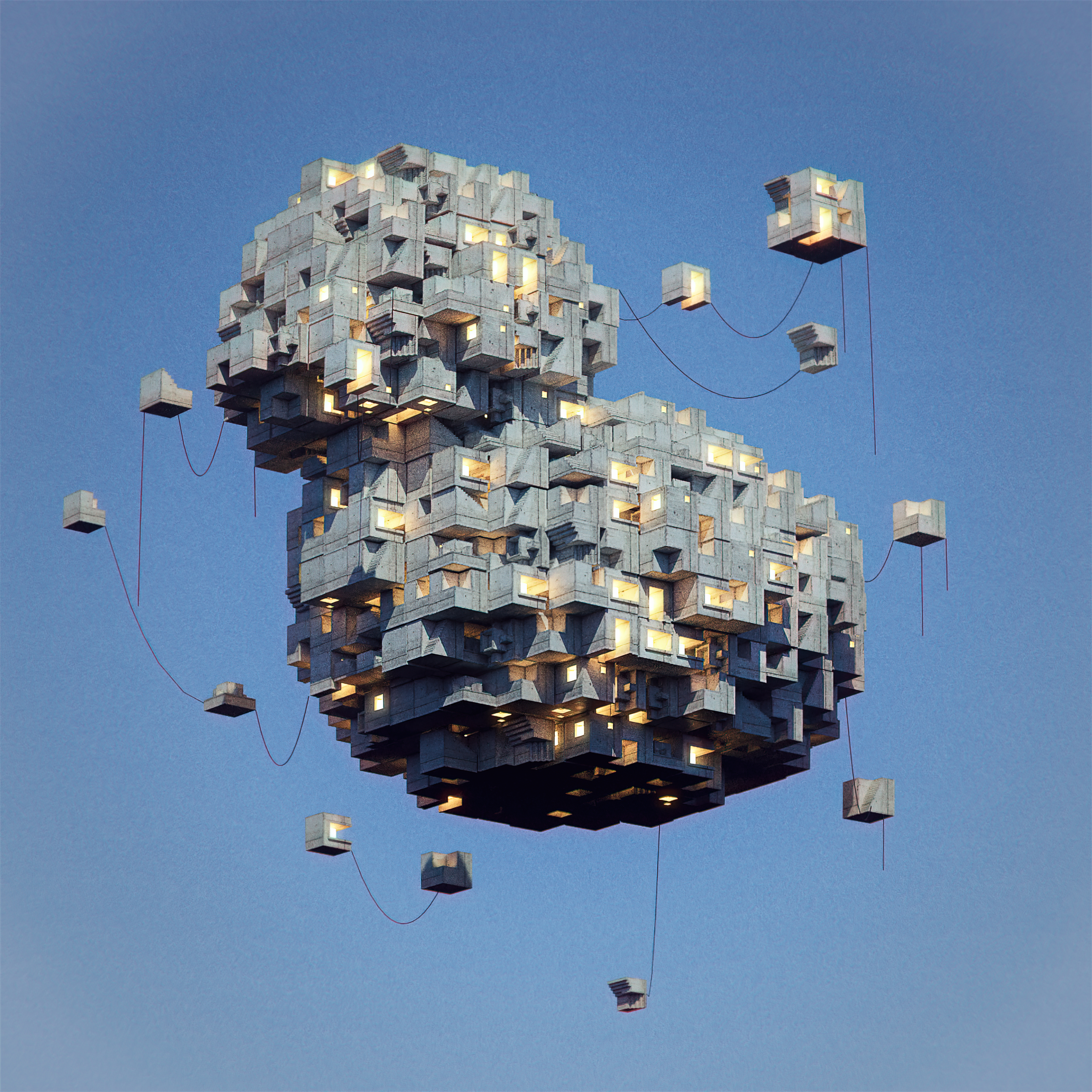 Floating Blocks | Foundation