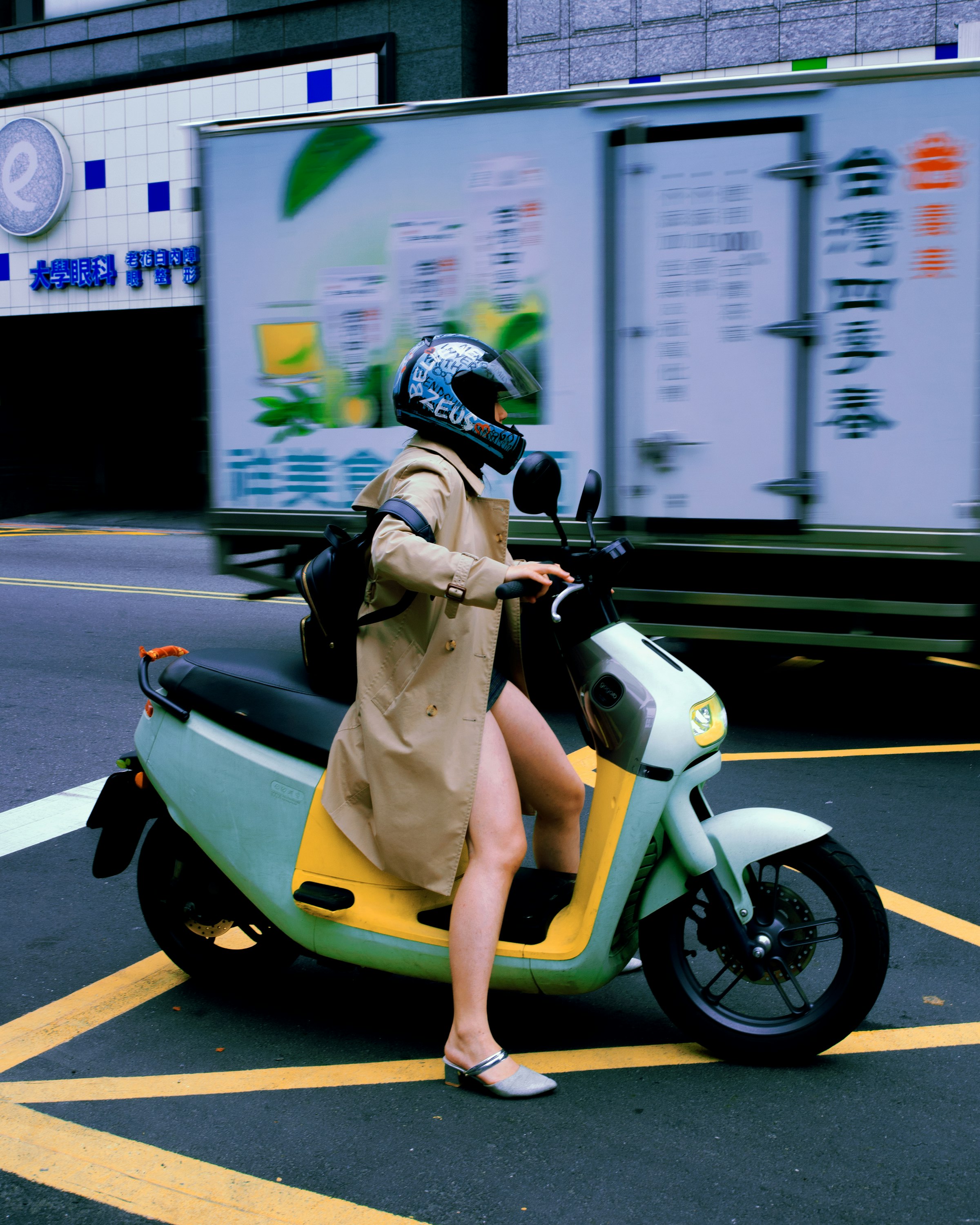 Shilin Scooter Lady