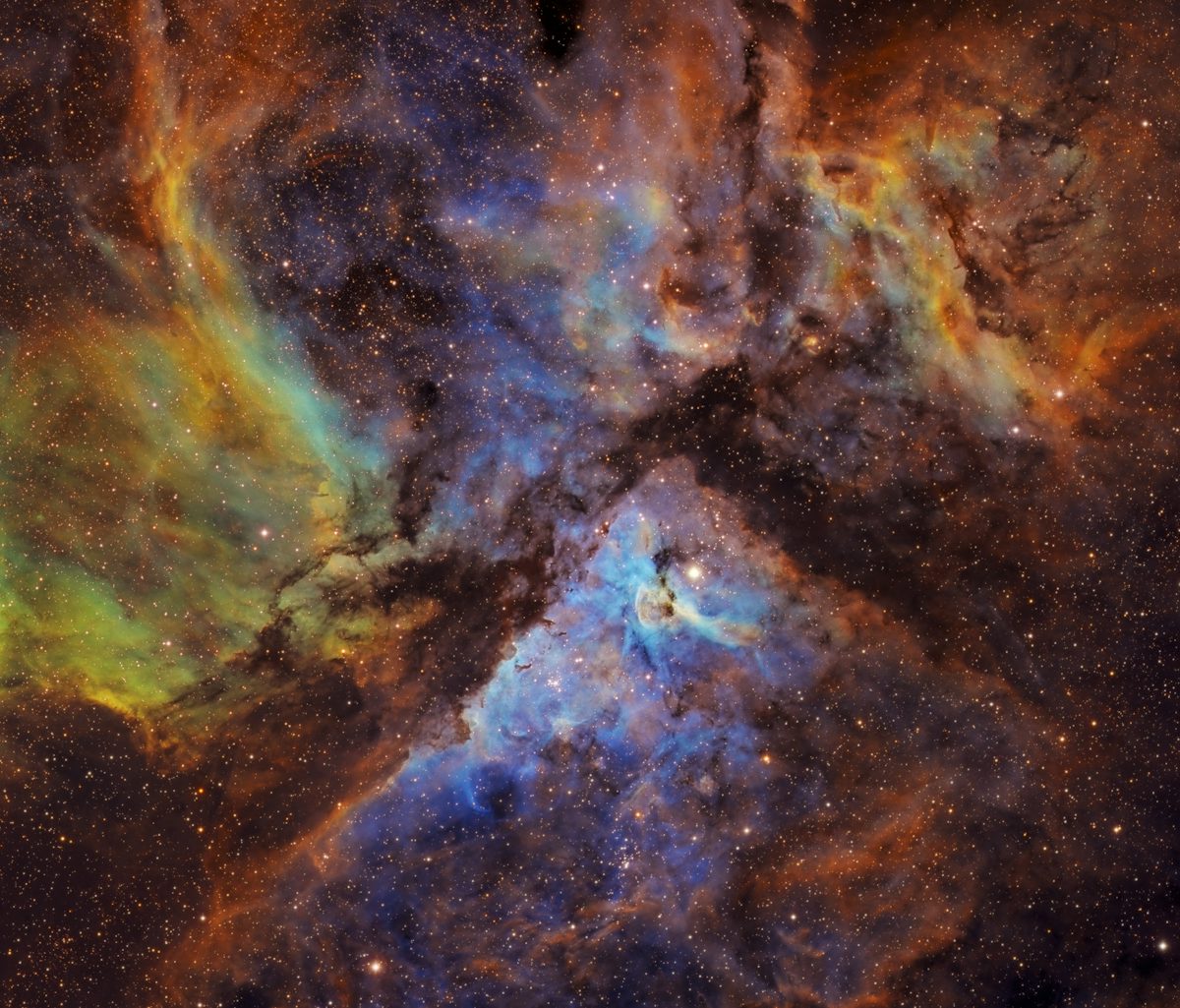 carina nebula x ray