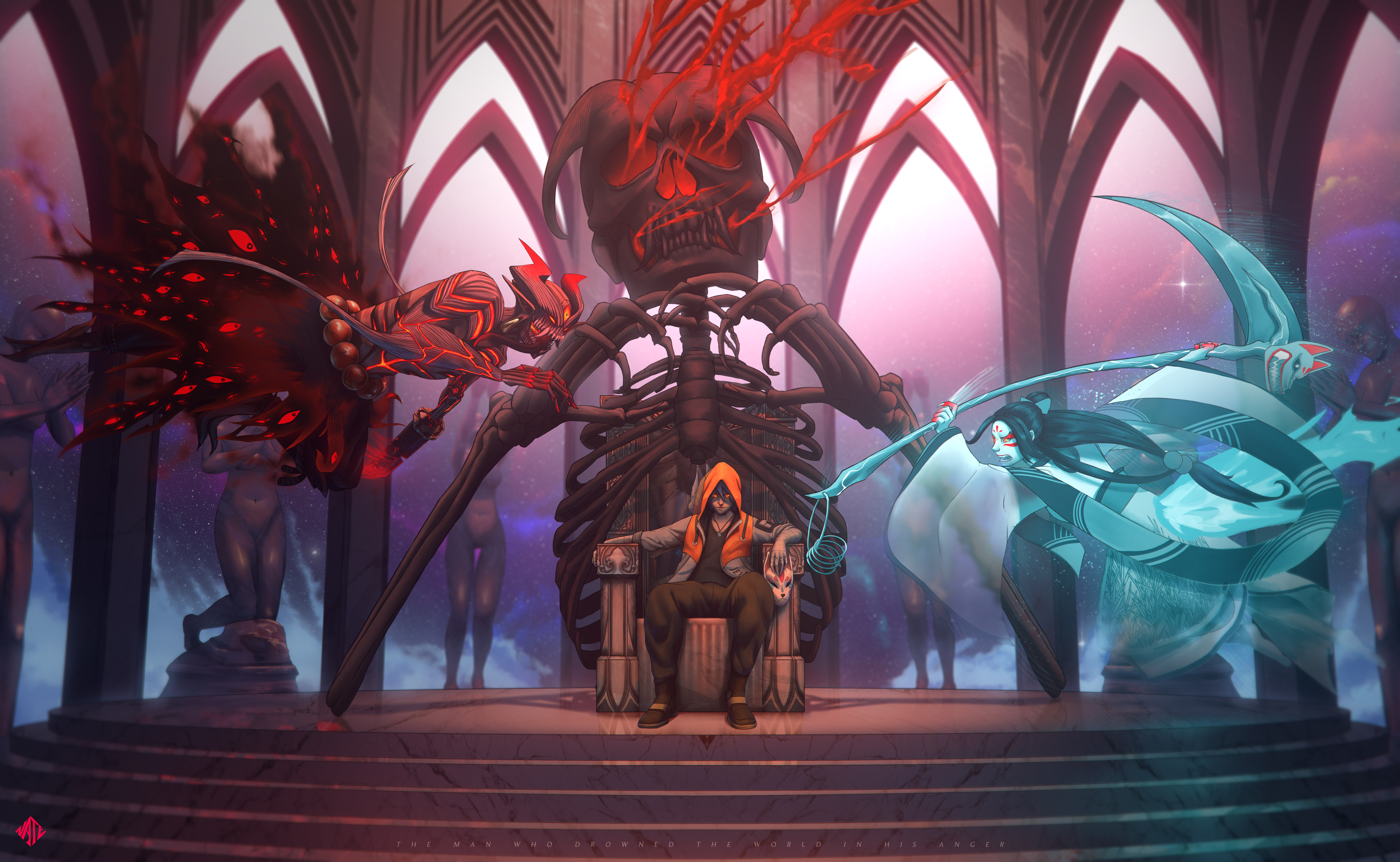 The Man Who Drowned The World In His Anger.